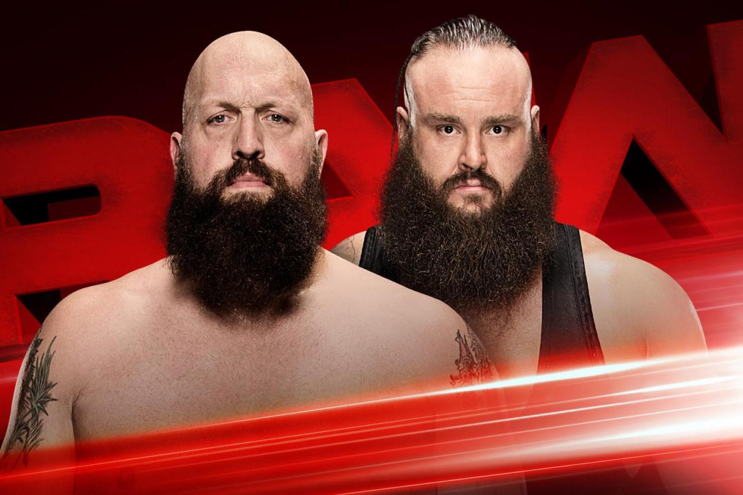 Big Show battles Braun Strowman in a Steel Cage match on Monday's Raw.
