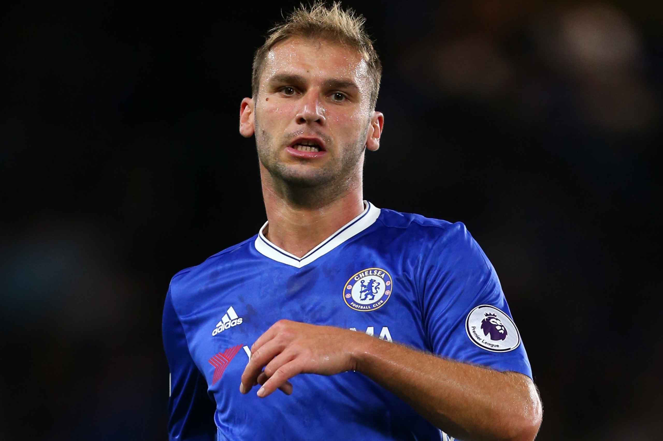 LONDON, ENGLAND - AUGUST 15: Branislav Ivanovic of Chelsea during the Premier League match between Chelsea and West Ham United at Stamford Bridge on August 15, 2016 in London, England. (Photo by Catherine Ivill - AMA/Getty Images)