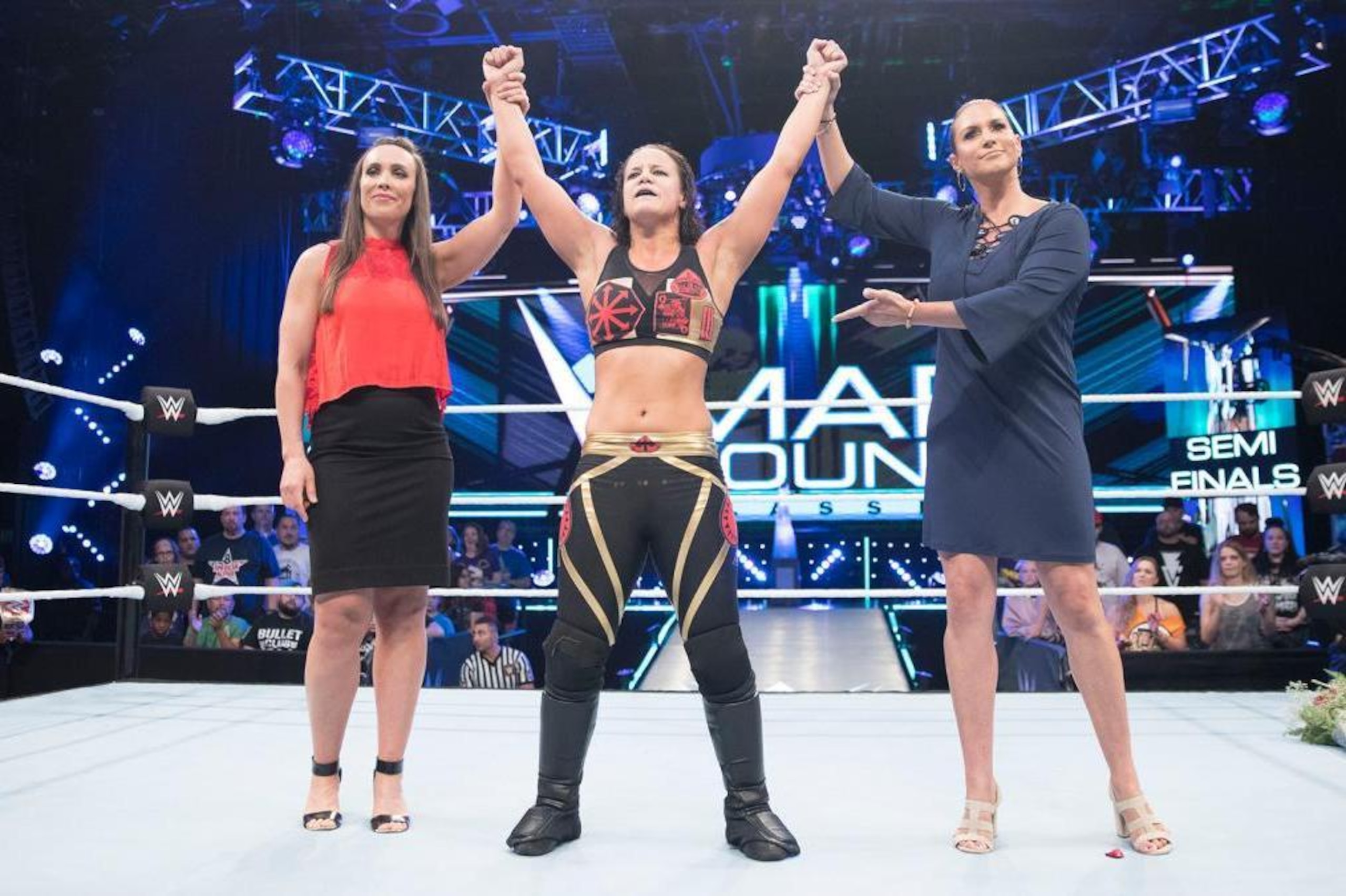 Shayna Baszler is poised to get her hands raised one more time. Shayna Baszler is poised to get her hands raised one more time.