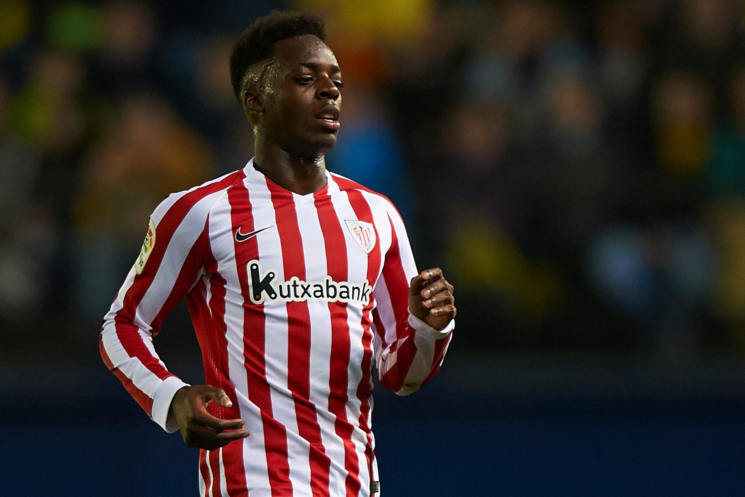 VILLARREAL, SPAIN - APRIL 07: Inaki Williams of Athletic Club in action during the La Liga match between Villarreal CF and Athletic Club at Estadio de la Ceramica on April 7, 2017 in Villarreal, Spain. (Photo by fotopress/Getty Images) VILLARREAL, SPAIN - APRIL 07: Inaki Williams of Athletic Club in action during the La Liga match between Villarreal CF and Athletic Club at Estadio de la Ceramica on April 7, 2017 in Villarreal, Spain. (Photo by fotopress/Getty Images)