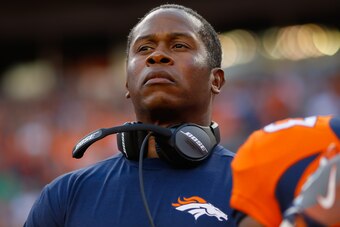 DENVER, CO - AUGUST 26:  Head coach Vance Joseph of the Denver Broncos looks on before a Preseason game against the Green Bay Packers at Sports Authority Field at Mile High on August 26, 2017 in Denver, Colorado. (Photo by Justin Edmonds/Getty Images)