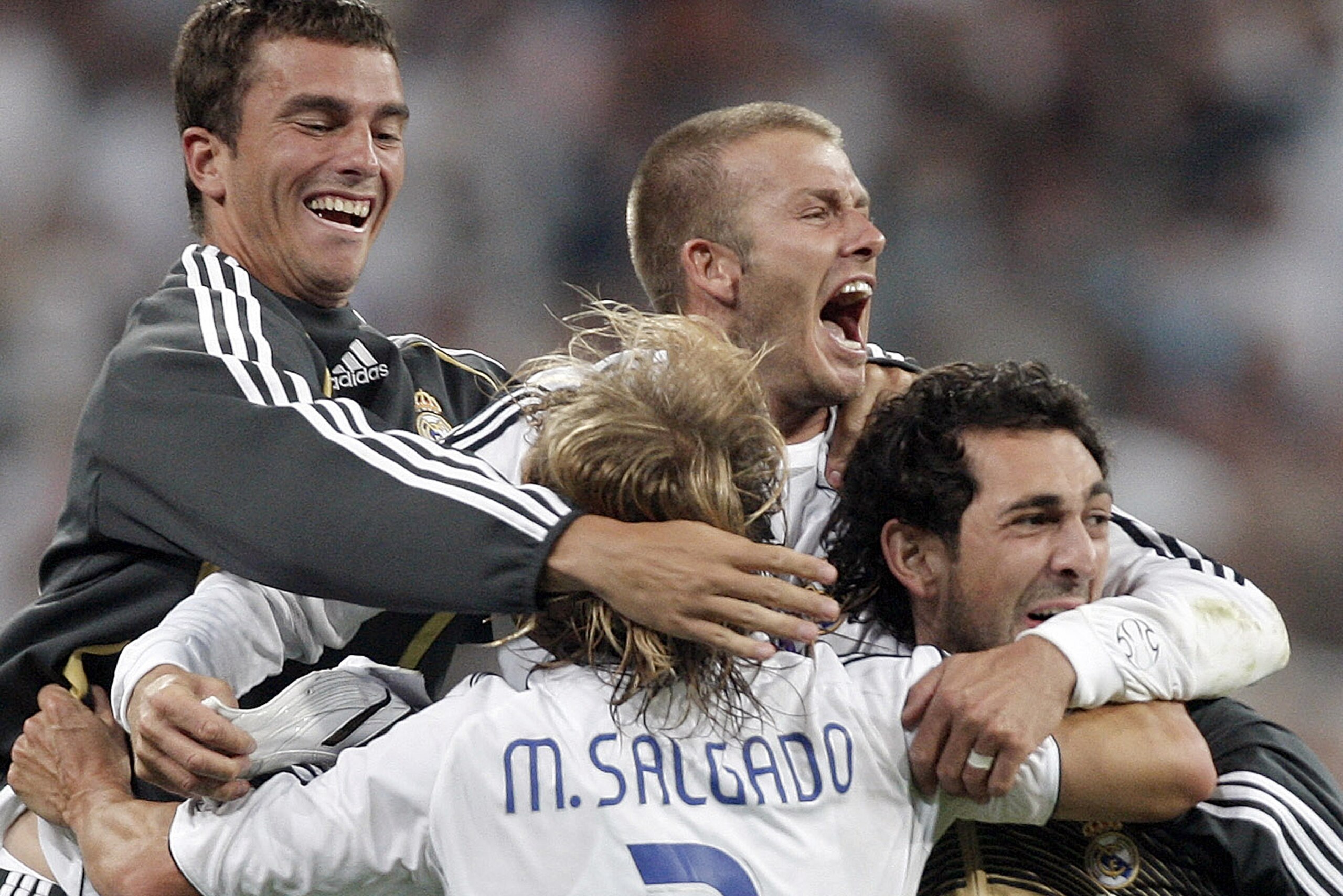 David Beckham fitted in well at Madrid.