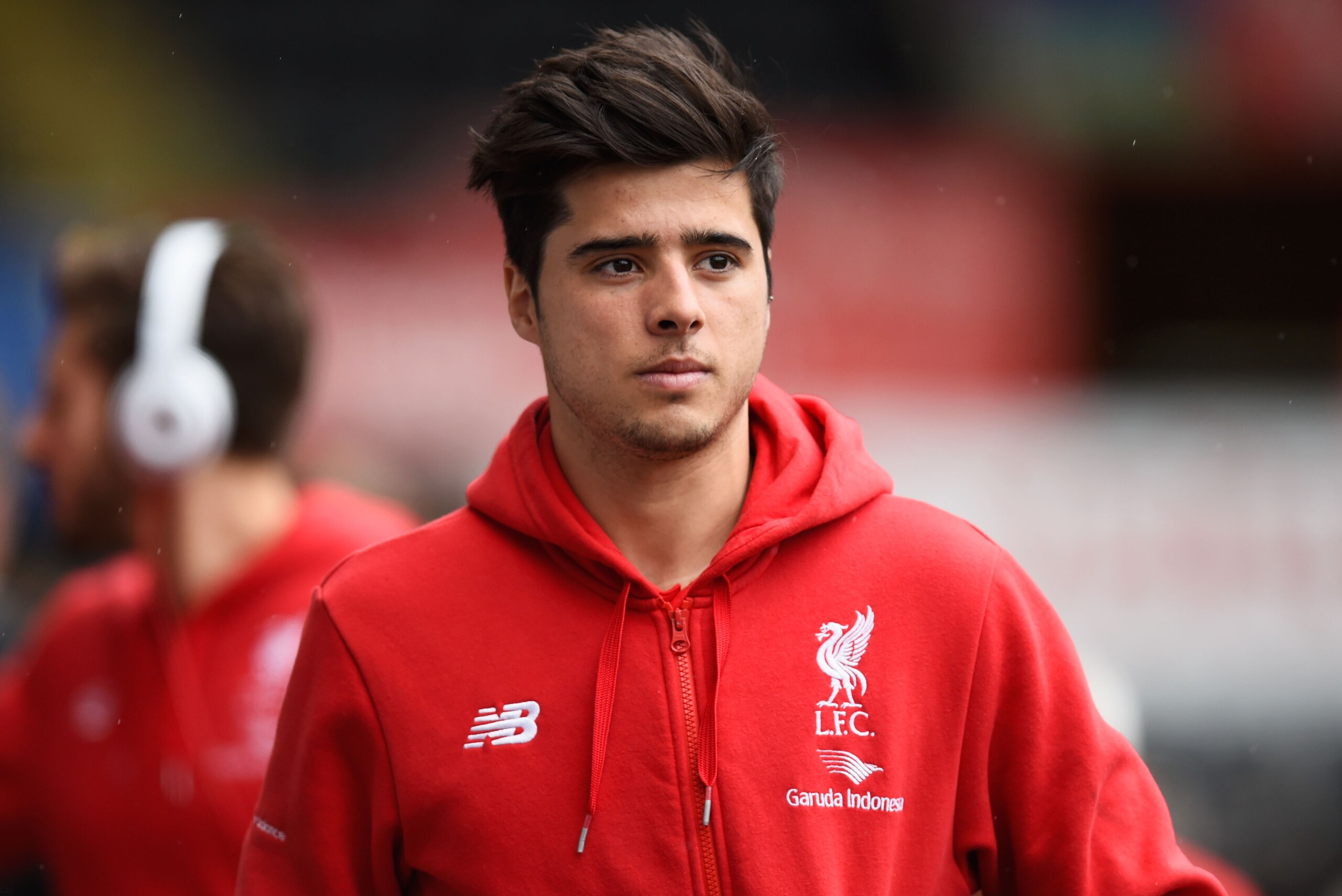 SWANSEA, WALES - MAY 01: Joao Teixeira of Liverpool arrives for the Barclays Premier League match between Swansea City and Liverpool at The Liberty Stadium on May 1, 2016 in Swansea, Wales.  (Photo by Stu Forster/Getty Images)