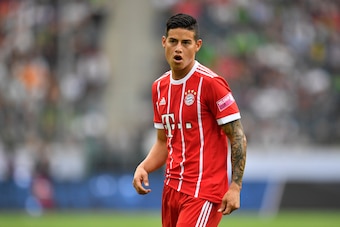 James Rodriguez is now playing for Bayern Munich.