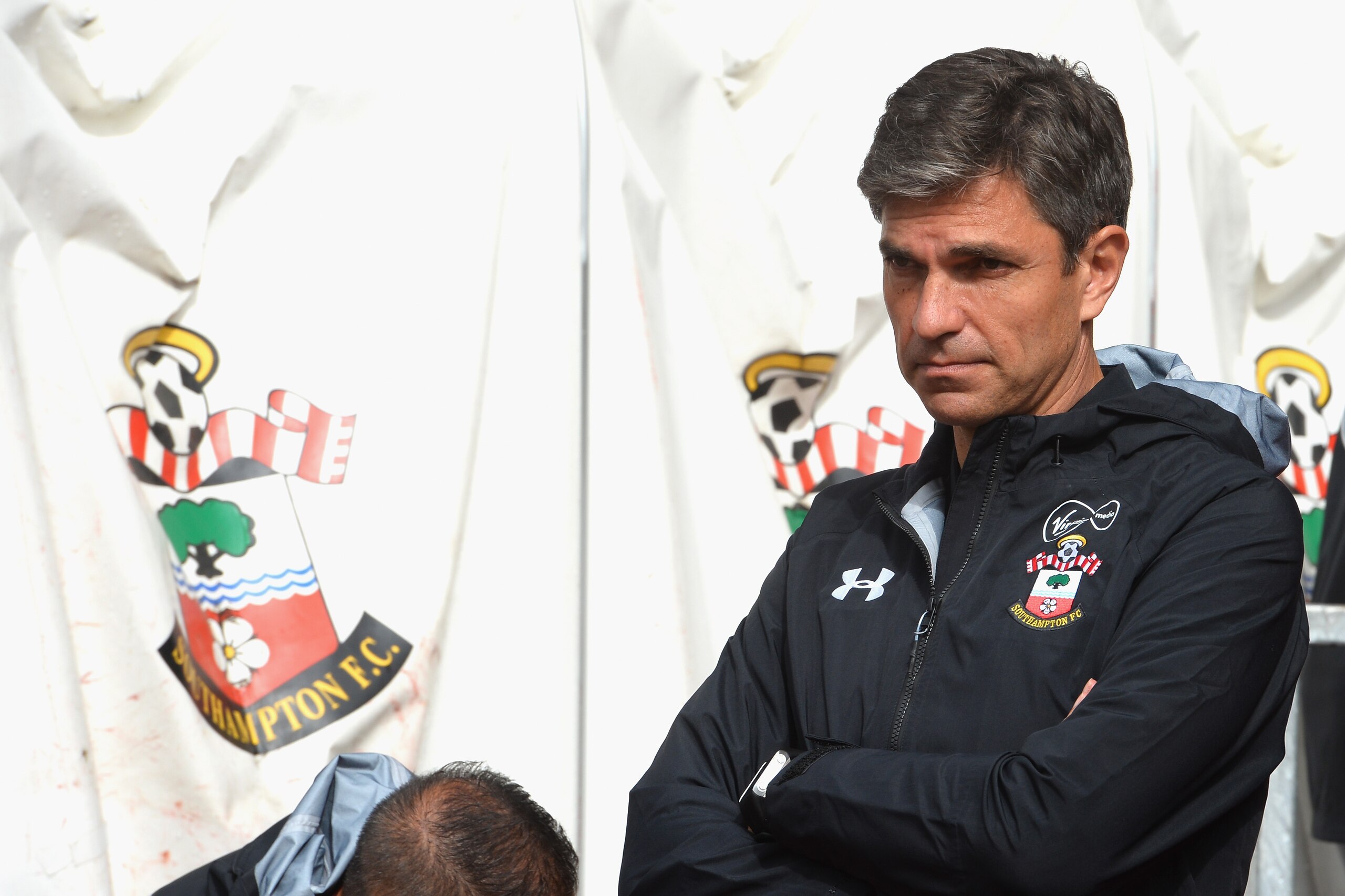 SOUTHAMPTON, ENGLAND - SEPTEMBER 09:  Mauricio Pellegrino, Manager of Southampton during the Premier League match between Southampton and Watford at St Mary's Stadium on September 9, 2017 in Southampton, England.  (Photo by Tony Marshall/Getty Images)