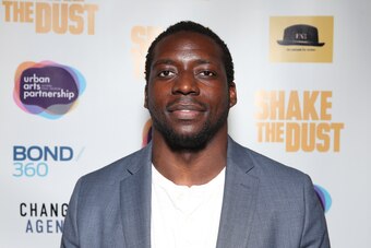 Rashard Mendenhall at the premiere of "Shake The Dust."