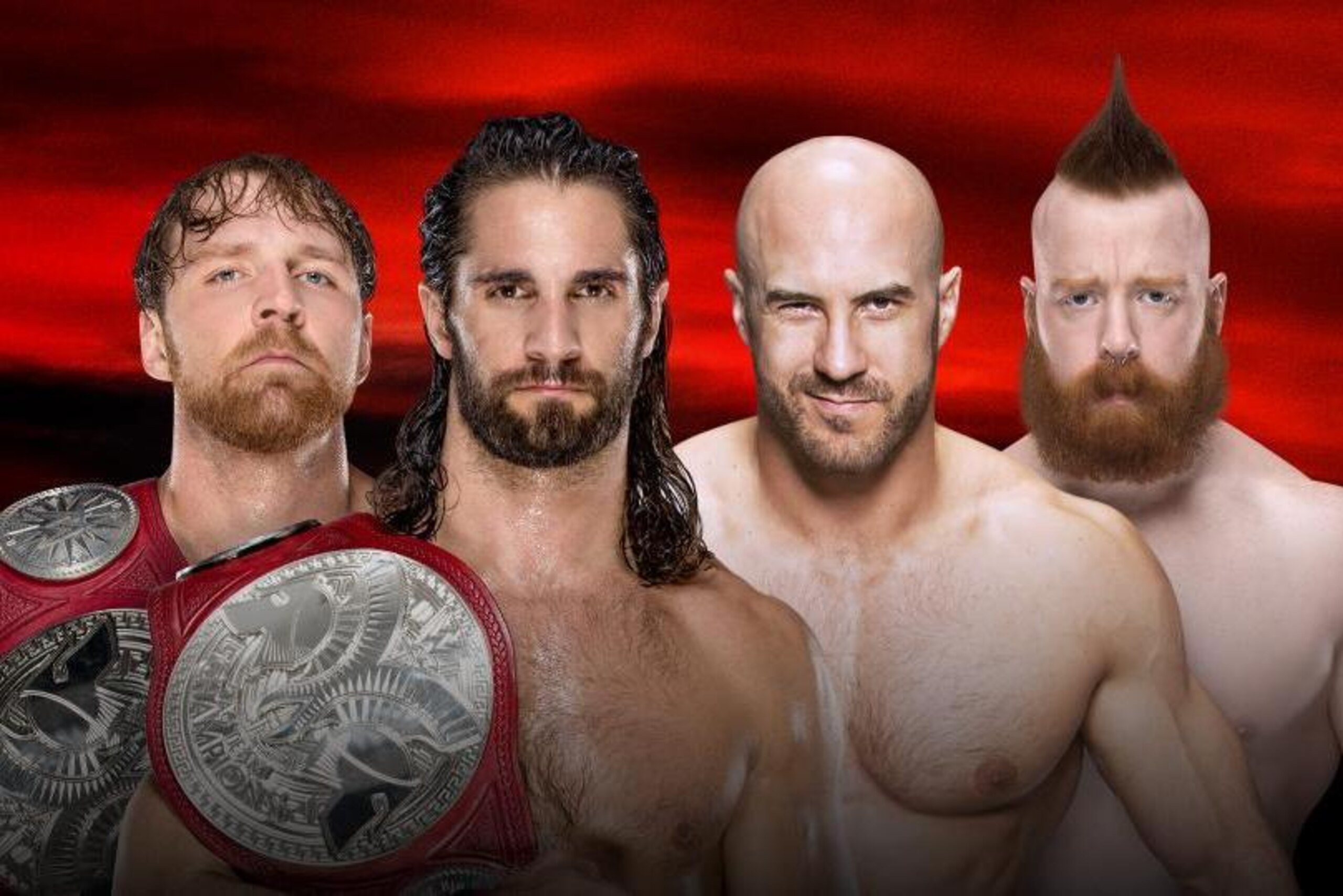 Ambrose and Rollins vs. Cesaro and Sheamus