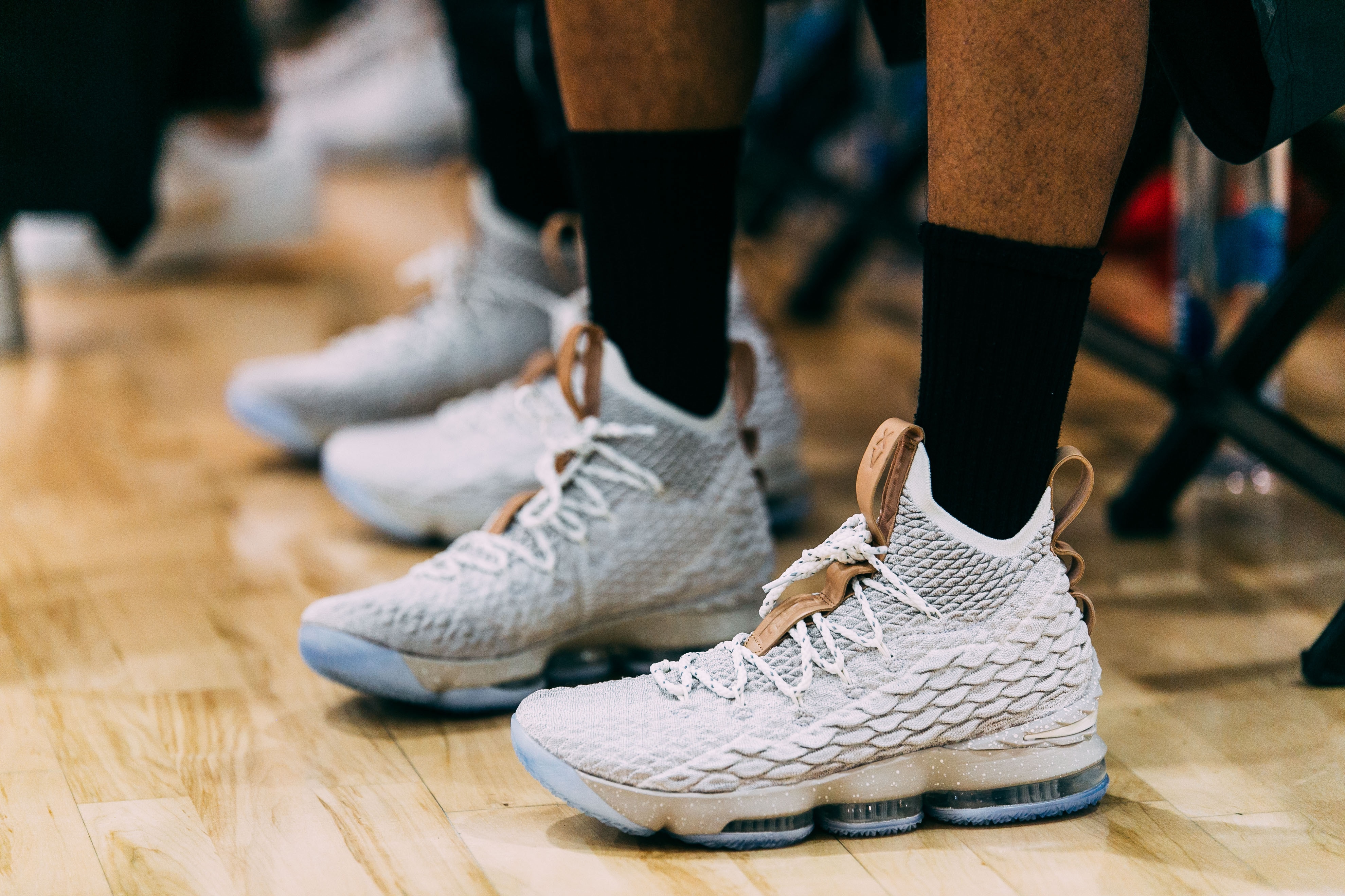 nike lebron 15 on feet