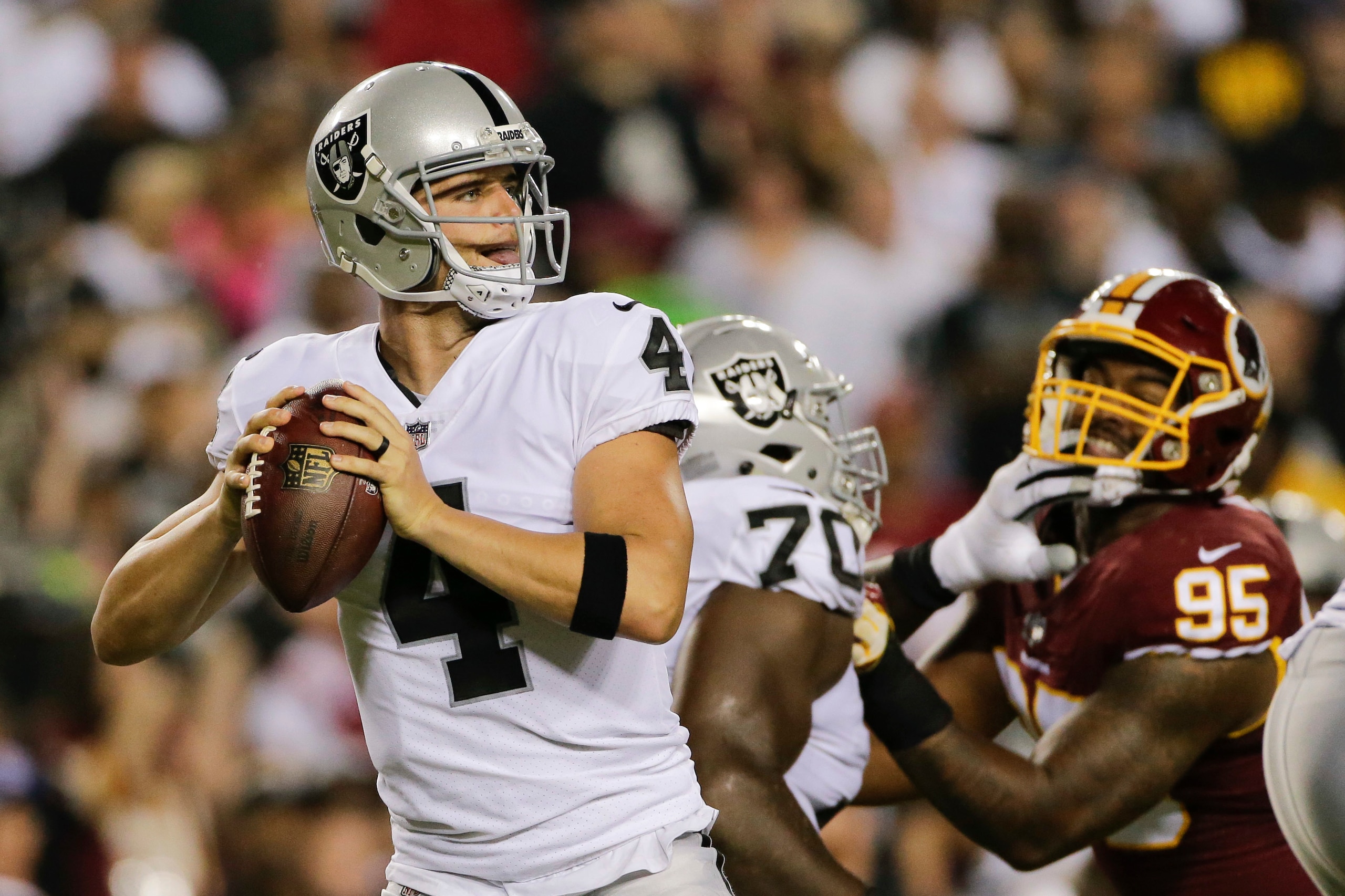 Derek Carr and the Raiders have a crucial Week 4 road game at Denver.
