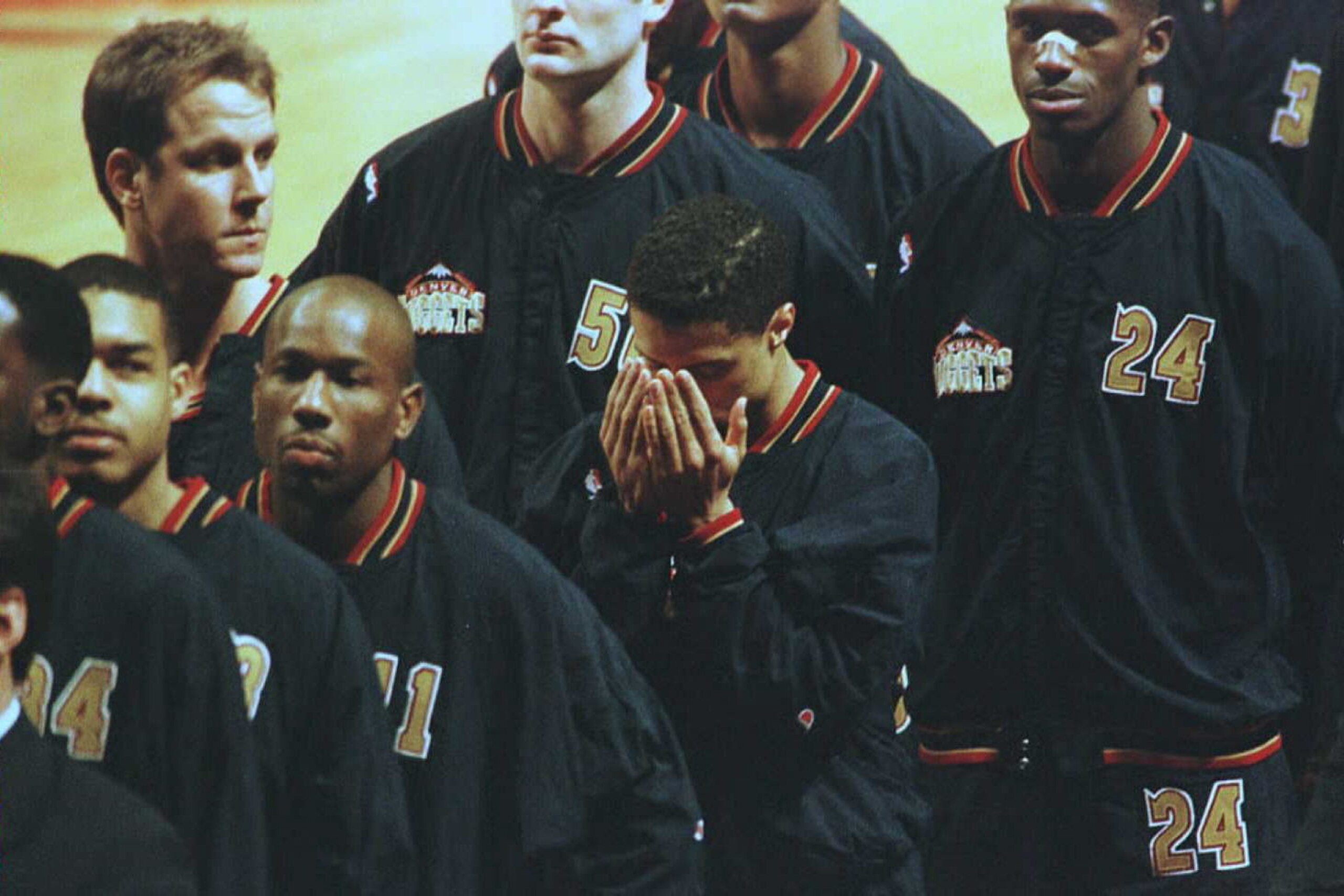 Twenty years before Kaepernick took a knee, Mahmoud Abdul-Rauf protested the anthem in the NBA. “We haven’t necessarily seen any really harsh consequences in the NBA since probably Mahmoud,” says Spencer Dinwiddie of the Nets. “Kaepernick is fresh. And so a lot of guys have to choose. It’s a hard situation, but it’s reality: Are you willing to lose your job to speak what’s on your mind? I think that’s a question that a lot of NFL players had to live with.]