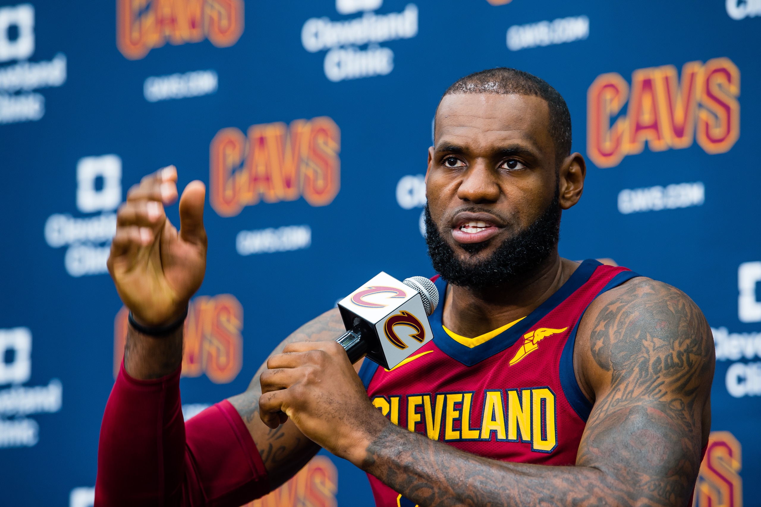 LeBron James addressed Trump’s comments again on Monday. “I’m proud LeBron sticks up for us and has our back,” says Chiney Ogwumike of the Connecticut Sun. LeBron James addressed Trump’s comments again on Monday. “I’m proud LeBron sticks up for us and has our back,” says Chiney Ogwumike of the Connecticut Sun.