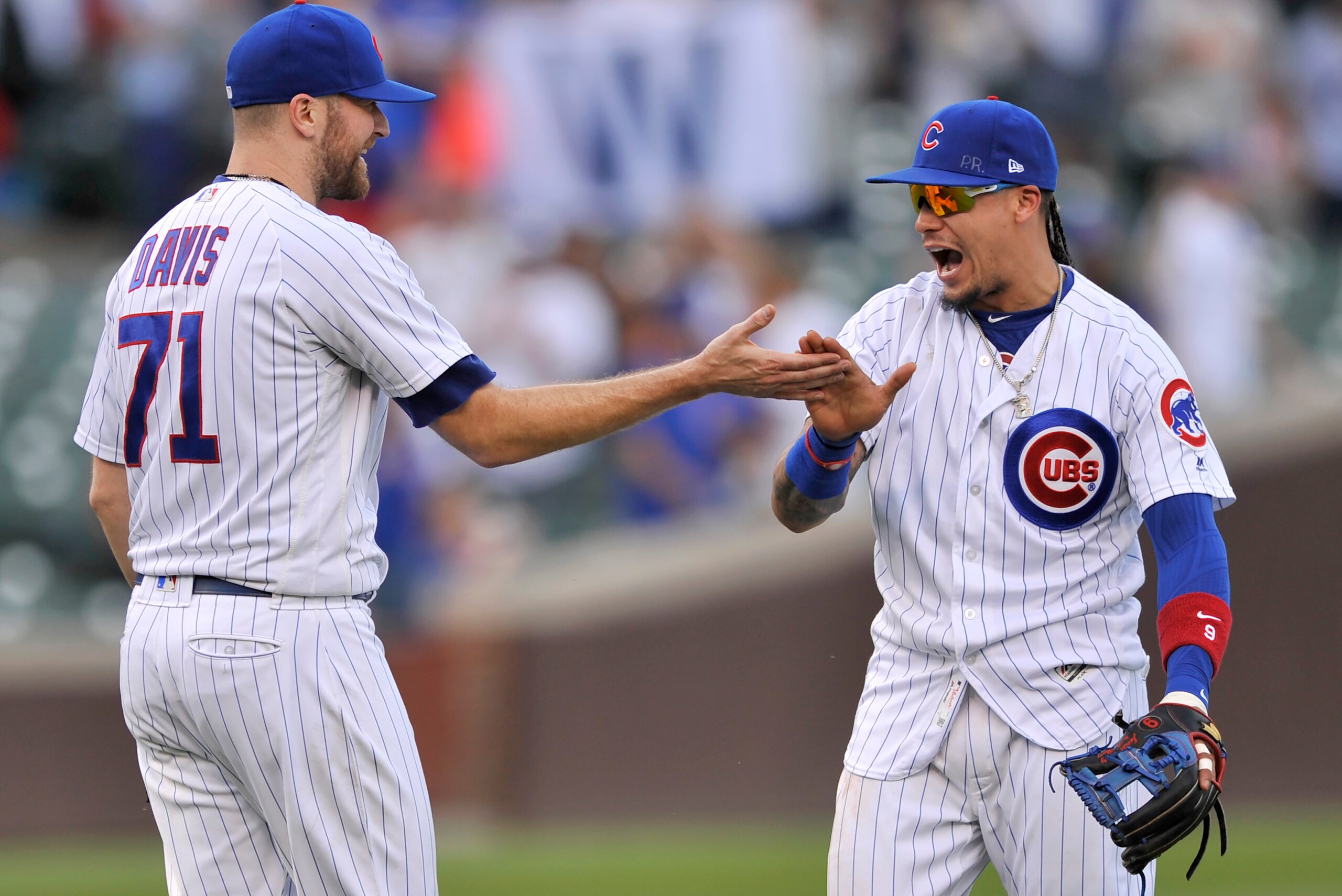 Wade Davis has excelled as a closer in his first season with the Cubs.