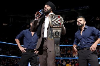 It's still surreal to see Jinder Mahal hold the WWE Championship.