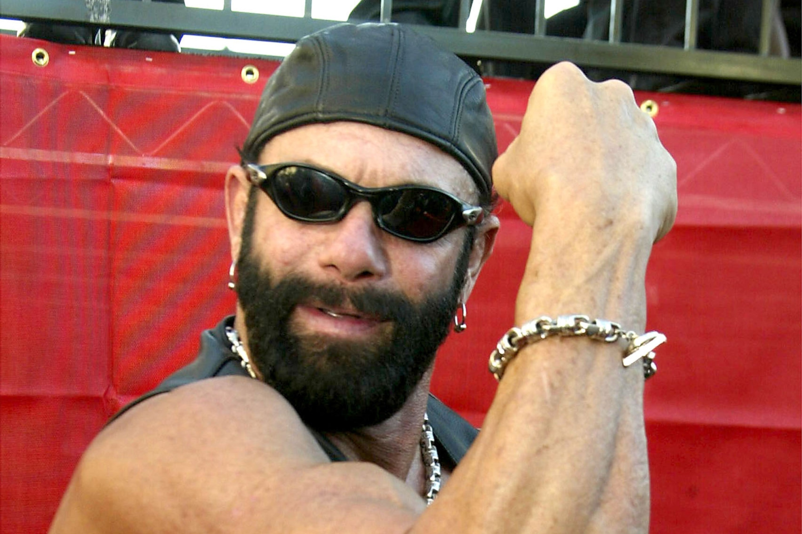 LOS ANGELES - NOVEMBER 16:  Actor Randy Savage attends the 31st Annual American Music Awards at The Shrine Auditorium November 16, 2003 in Los Angeles, California.  (Phot by Frank Micelotta/Getty Images)