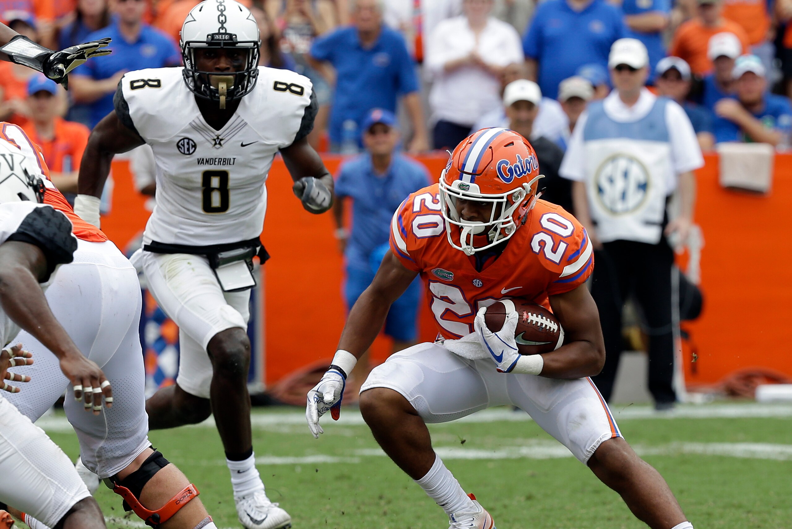 Malik Davis was sharp in Florida's win over Vanderbilt.