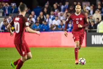John Brooks (right) is one of several German-Americans who play for the U.S. team.