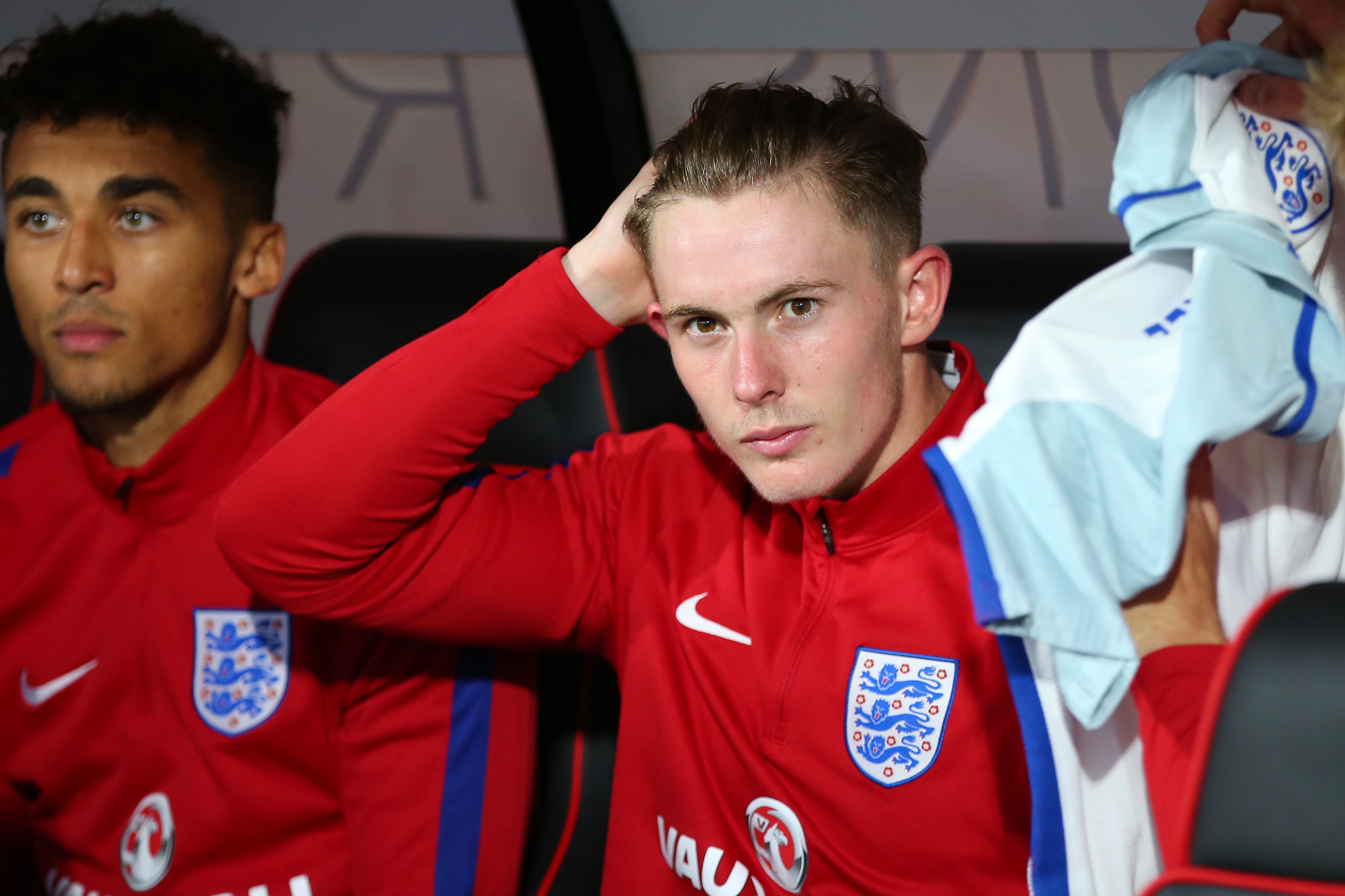 BOURNEMOUTH, ENGLAND - SEPTEMBER 05: Dean Henderson of England U21 during the UEFA Under 21 Championship Qualifier match between England and Latvia at Vitality Stadium on September 5, 2017 in Bournemouth, England. (Photo by Catherine Ivill - AMA/Getty Ima