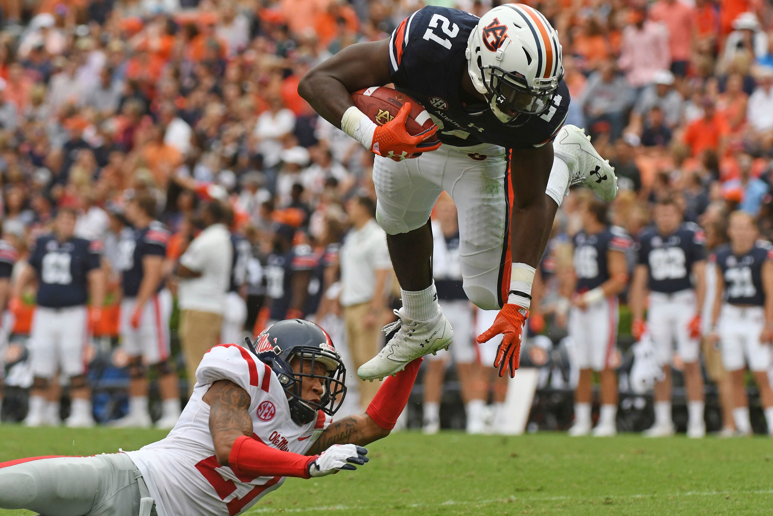 Auburn RB Kerryon Johnson