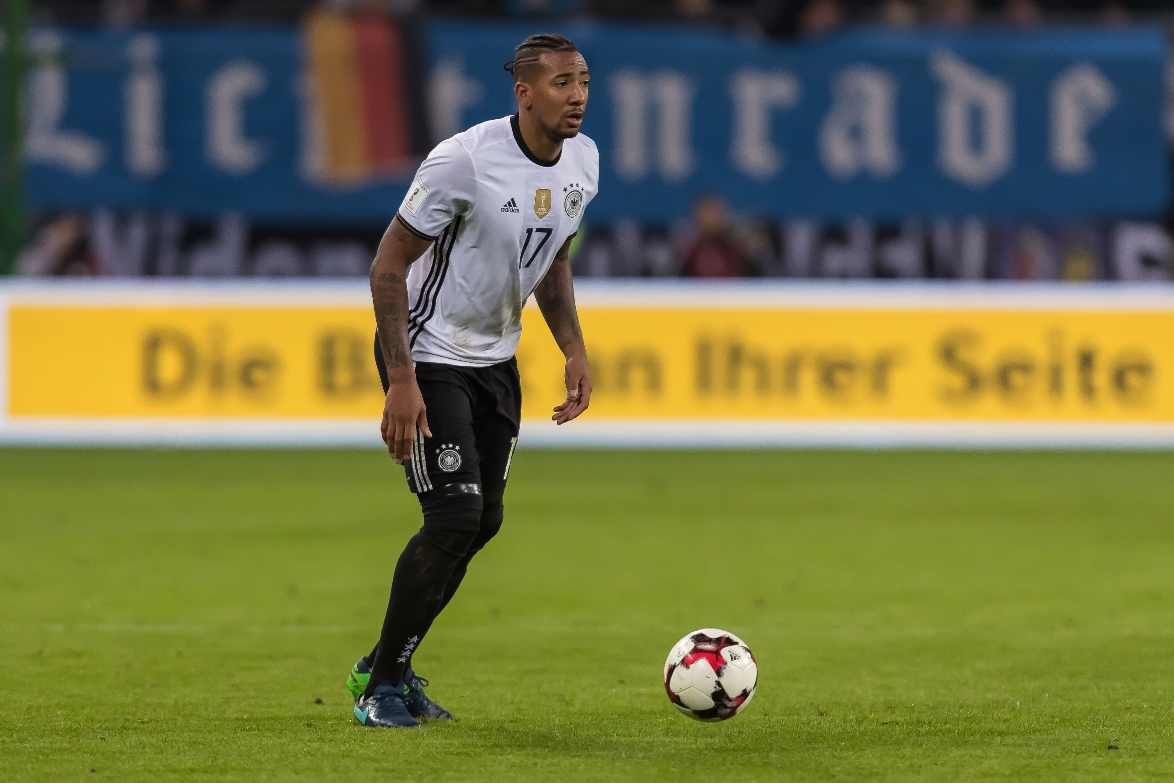 Hamburg, Deutschland, 08.10.2016, WM-Qualifikation 2017, Deutschland - Tschechische Republik, Jerome Boateng (GER)  (Photo by TF-Images/Getty Images)