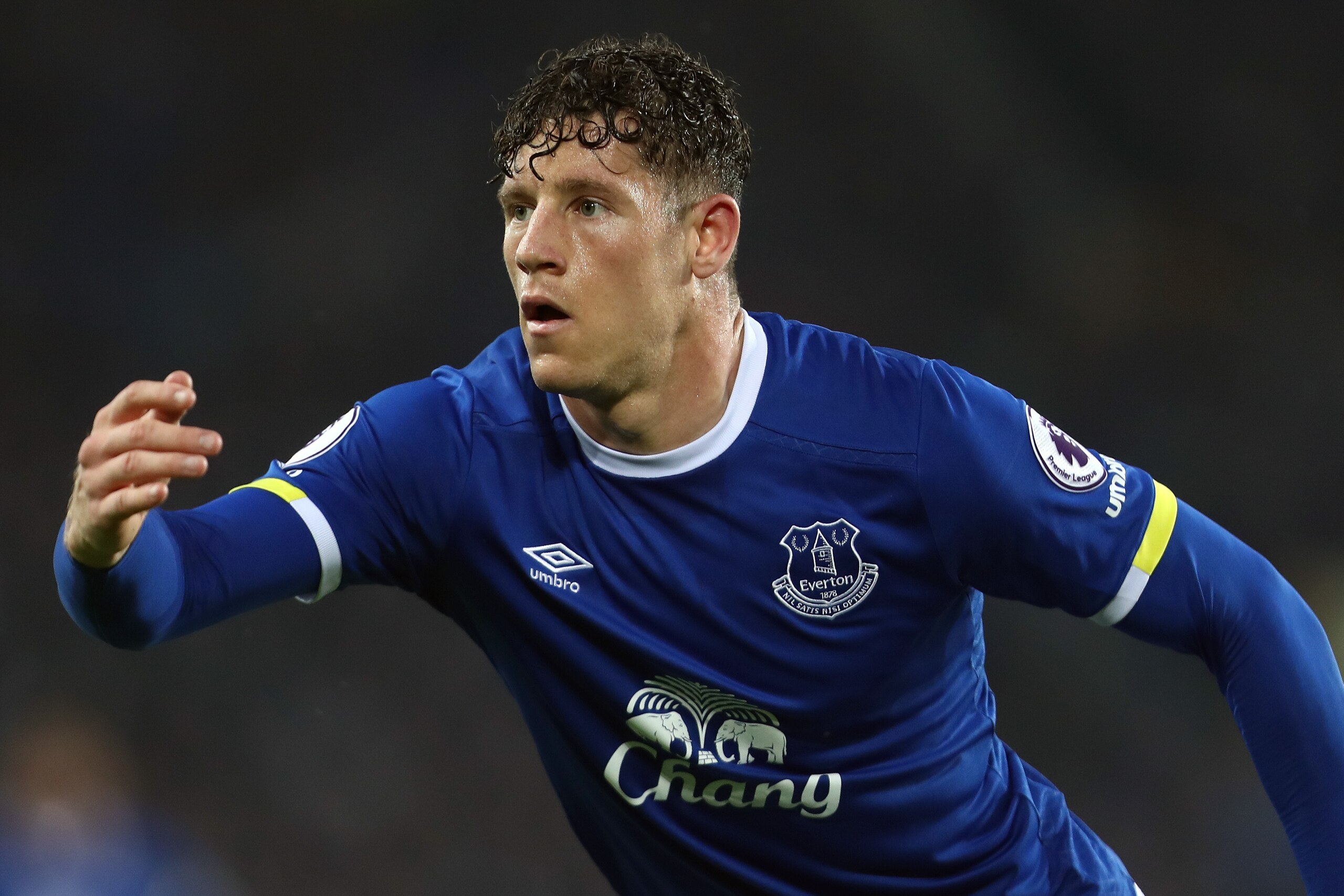 LIVERPOOL, ENGLAND - MAY 12: Ross Barkley of Everton during the Premier League match between Everton and Watford at Goodison Park on May 12, 2017 in Liverpool, England. (Photo by James Baylis - AMA/Getty Images)