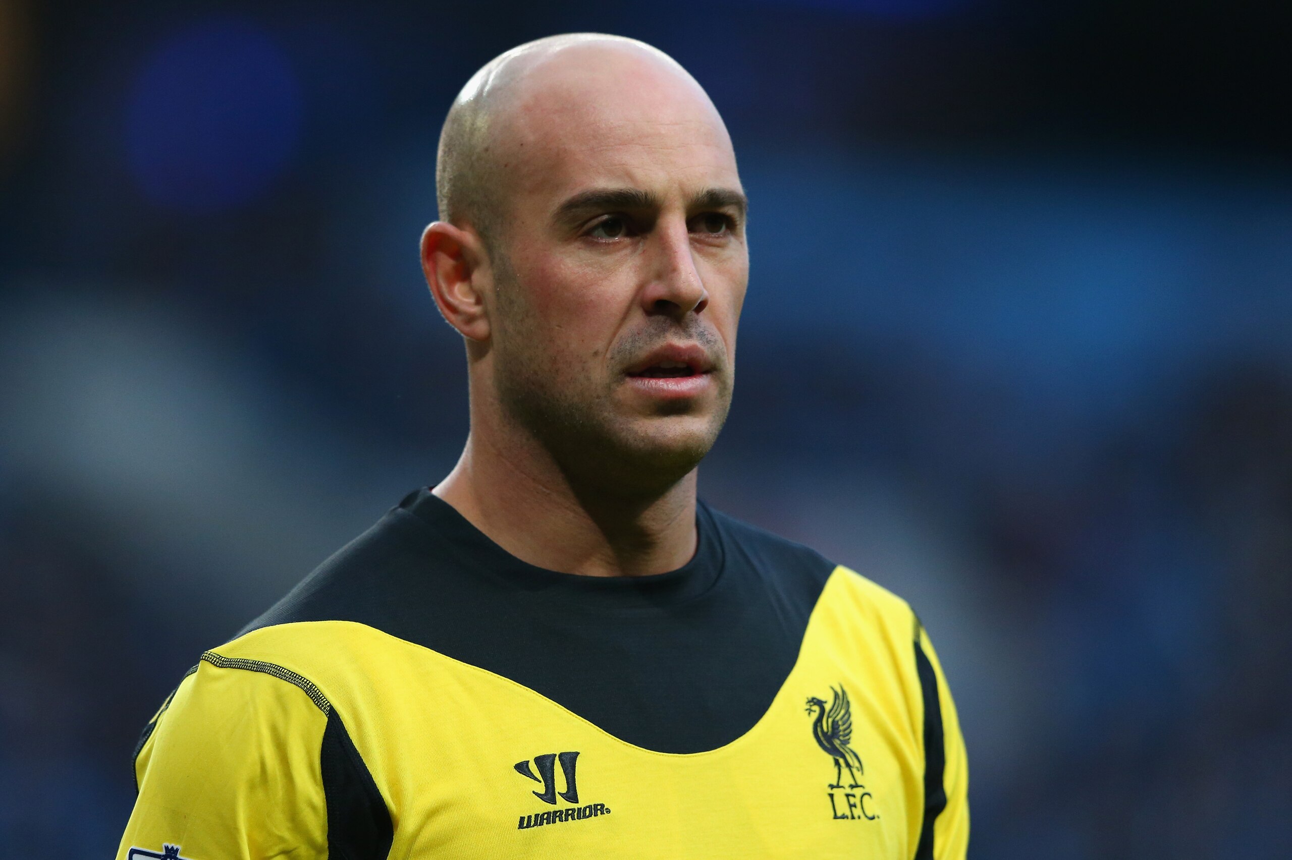 MANCHESTER, ENGLAND - FEBRUARY 03: Pepe Reina of Liverpool looks on during the Barclays Premier League match between Manchester City and Liverpool at the Etihad Stadium on February 3, 2013 in Manchester, England. (Photo by Alex Livesey/Getty Images) MANCHESTER, ENGLAND - FEBRUARY 03: Pepe Reina of Liverpool looks on during the Barclays Premier League match between Manchester City and Liverpool at the Etihad Stadium on February 3, 2013 in Manchester, England. (Photo by Alex Livesey/Getty Images)