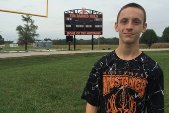Freshman defensive lineman Zander Hood