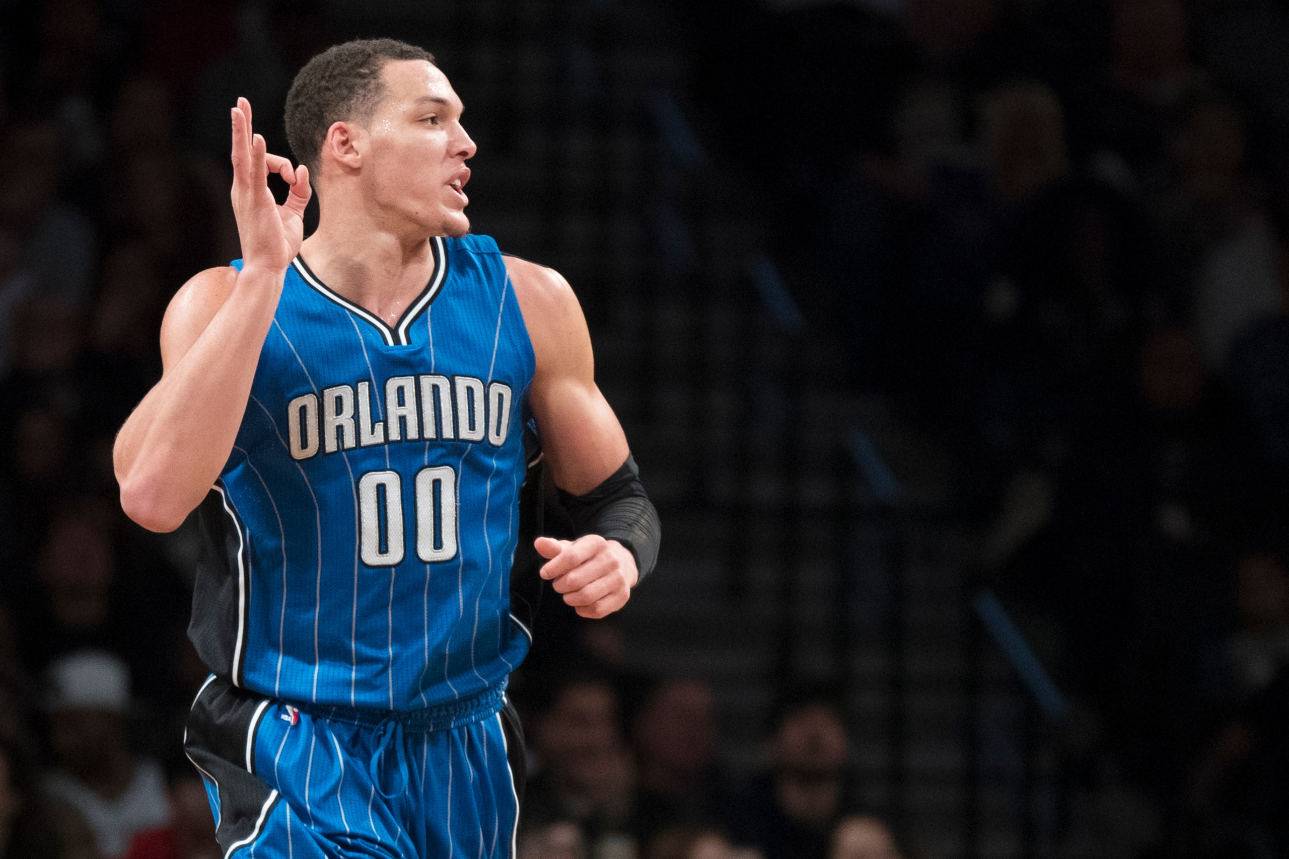 Aaron Gordon is known for his dunking prowess, but he's shown a more diverse offensive arsenal in the preseason.