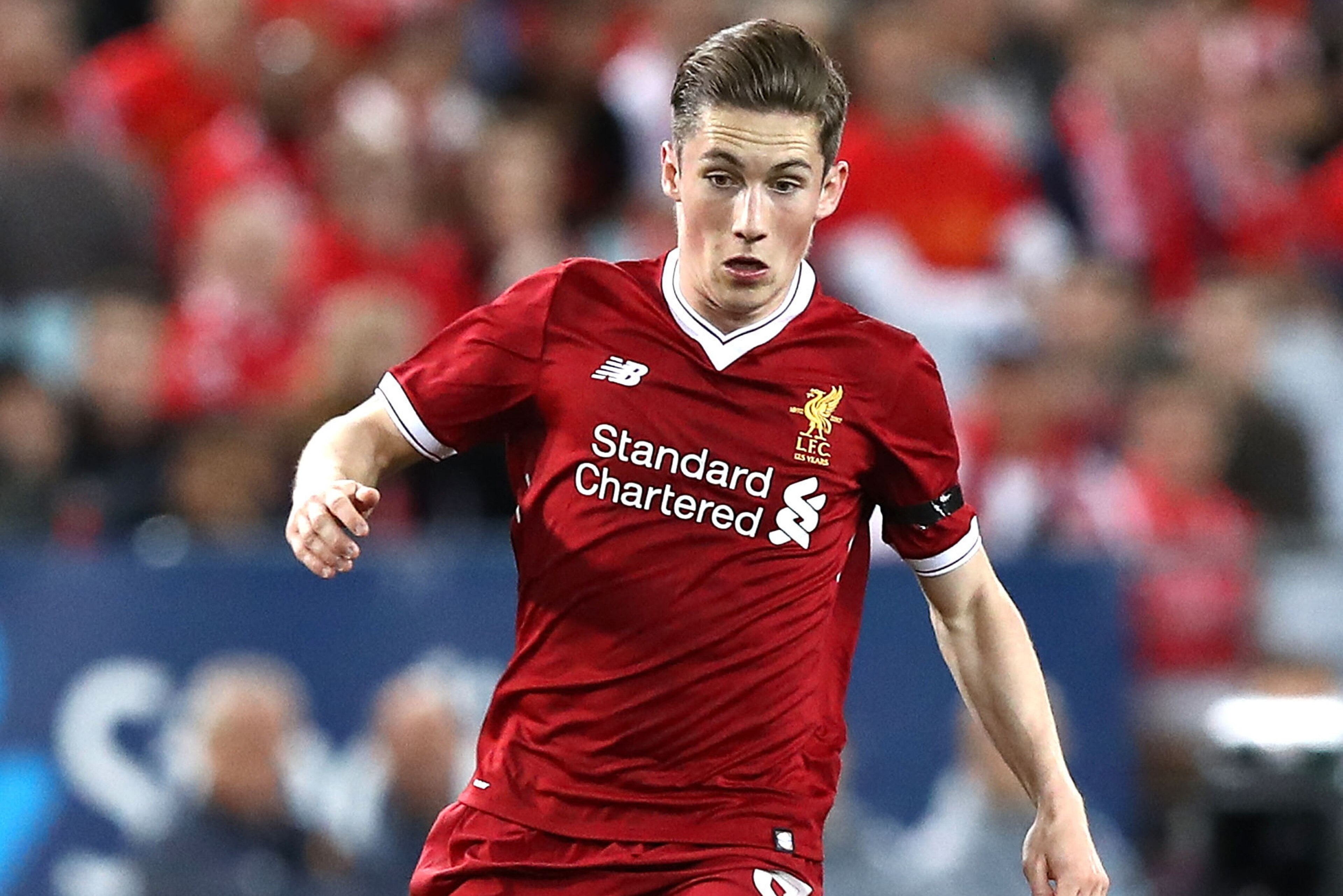 SYDNEY, AUSTRALIA - MAY 24:  Harry Wilson of Liverpool looks upfield during the International Friendly match between Sydney FC and Liverpool FC at ANZ Stadium on May 24, 2017 in Sydney, Australia.  (Photo by Ryan Pierse/Getty Images)