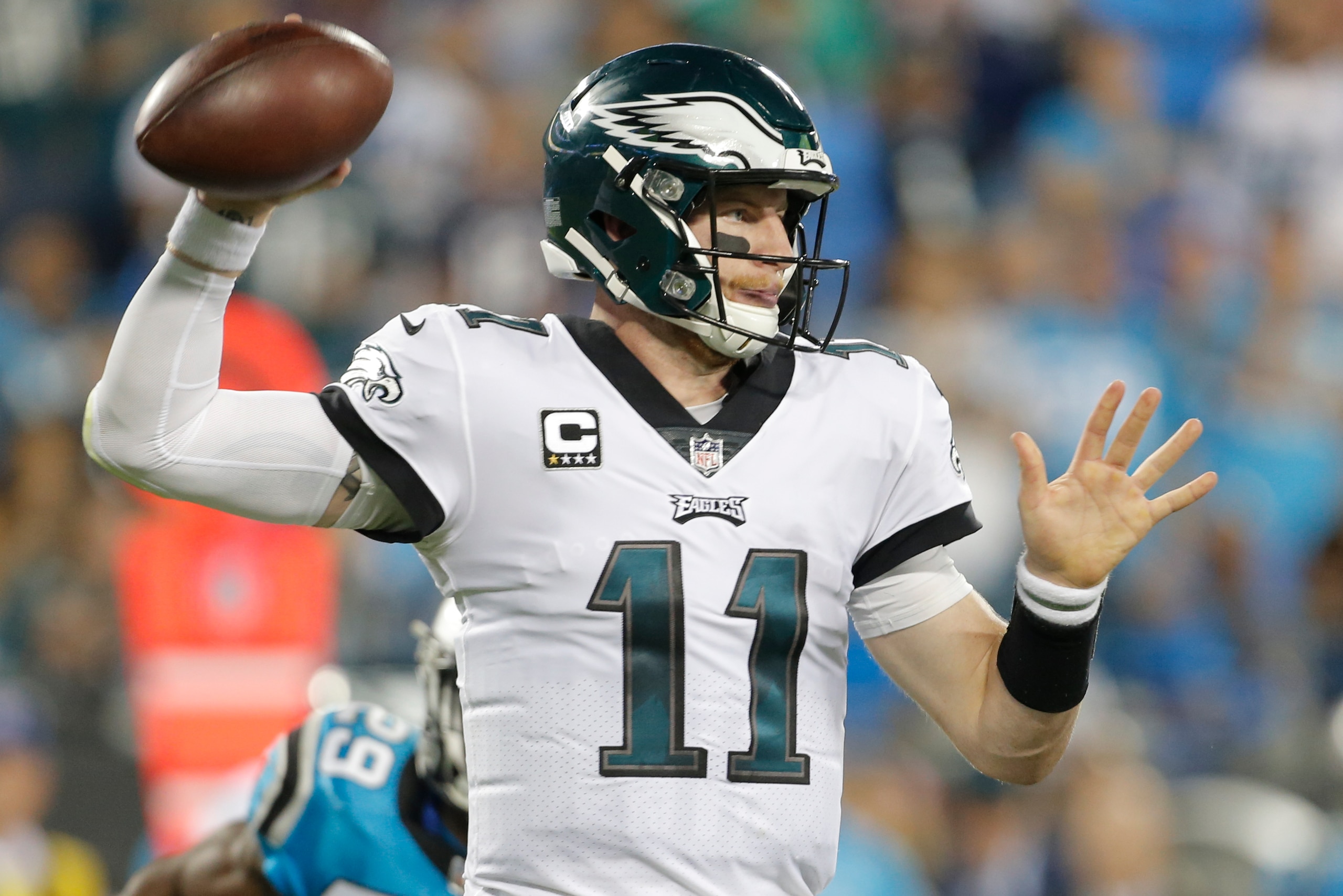 Carson Wentz and the Eagles are rolling this season.