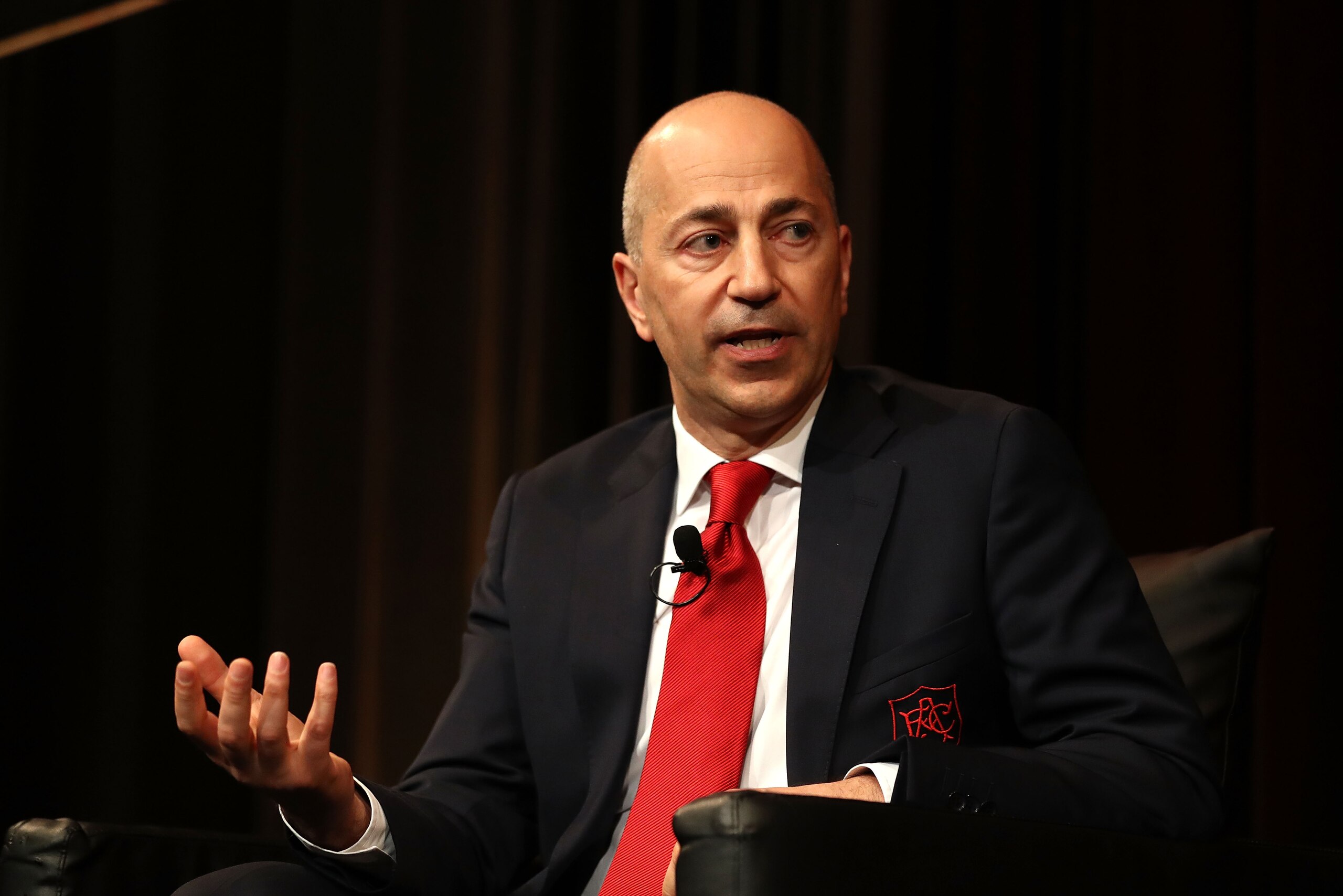 SYDNEY, AUSTRALIA - JULY 14:  Arsenal FC CEO Ivan Gazidis speaks during  the Western Sydney Wanderers Gold Star Luncheon at The Westin on July 14, 2017 in Sydney, Australia.  (Photo by Ryan Pierse/Getty Images)