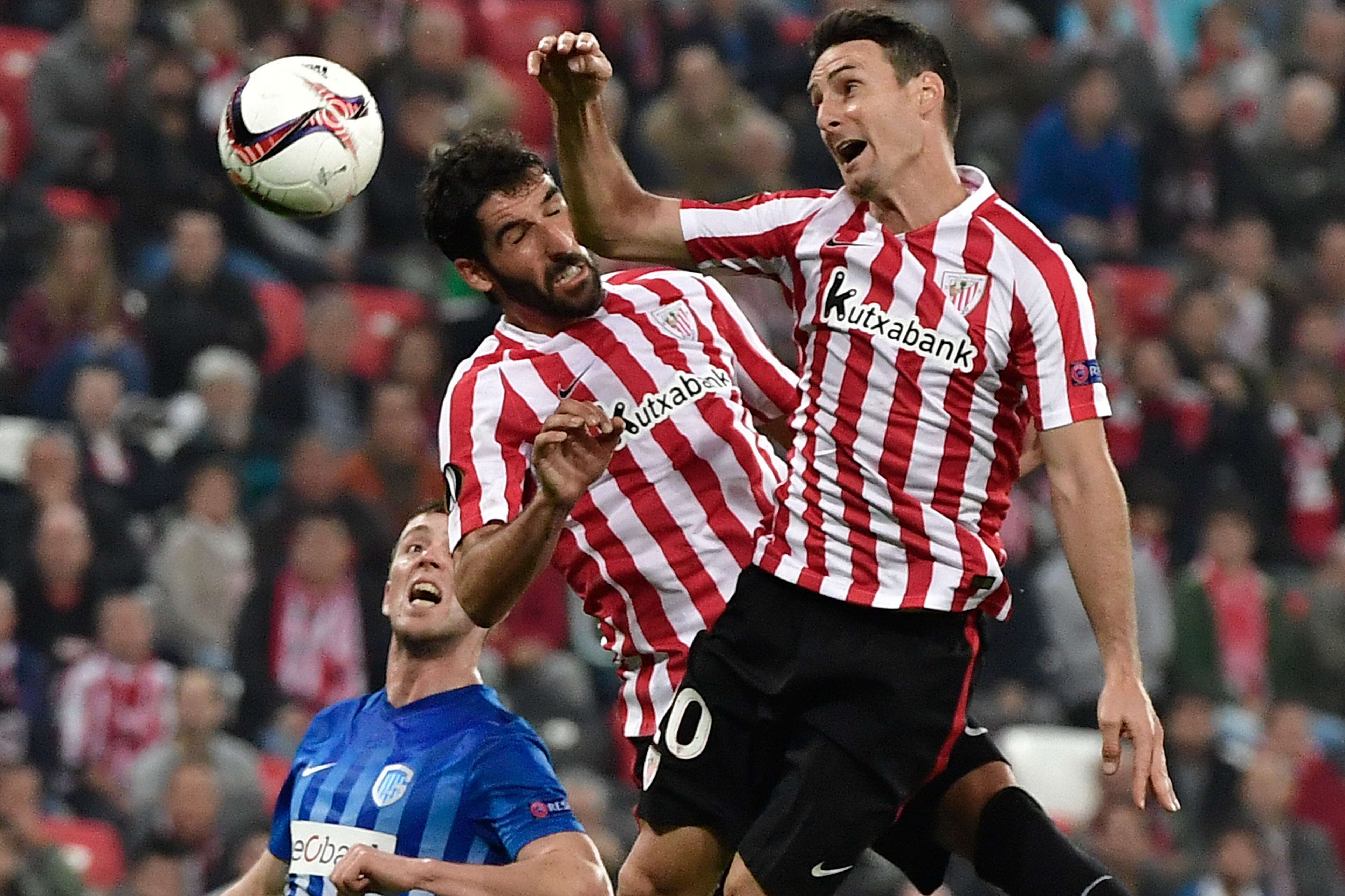 Garcia and Aduriz could torment Barca in the air.