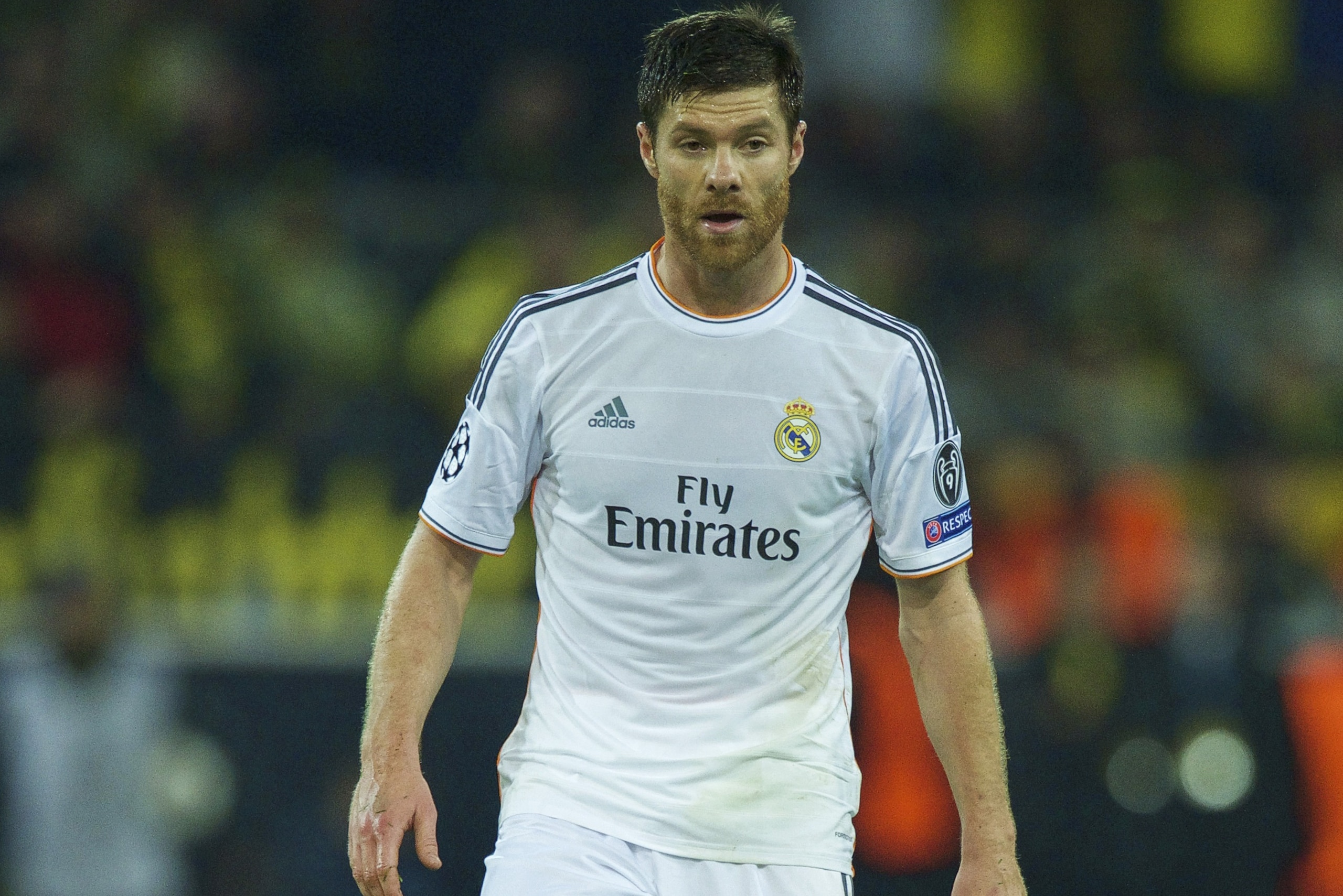 Xabi Alonso of Real Madrid during the UEFA Champions League match between Borussia Dortmund and Real Madrid on April 8, 2013 at the Signal Iduna Park stadium in Dortmund, Germany.(Photo by VI Images via Getty Images) Xabi Alonso of Real Madrid during the UEFA Champions League match between Borussia Dortmund and Real Madrid on April 8, 2013 at the Signal Iduna Park stadium in Dortmund, Germany.(Photo by VI Images via Getty Images)
