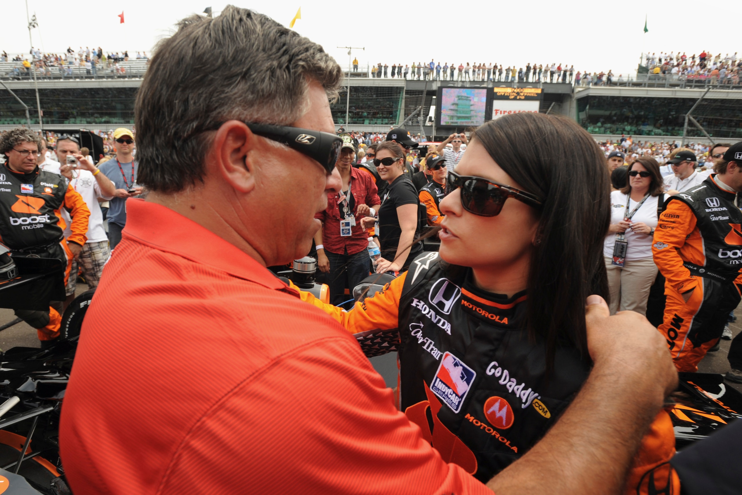 T.J. Patrick started his daughter Danica on her racing career at the age of 9, when he bought her a go-kart and set up a track near his business in Rockford, Illinois.