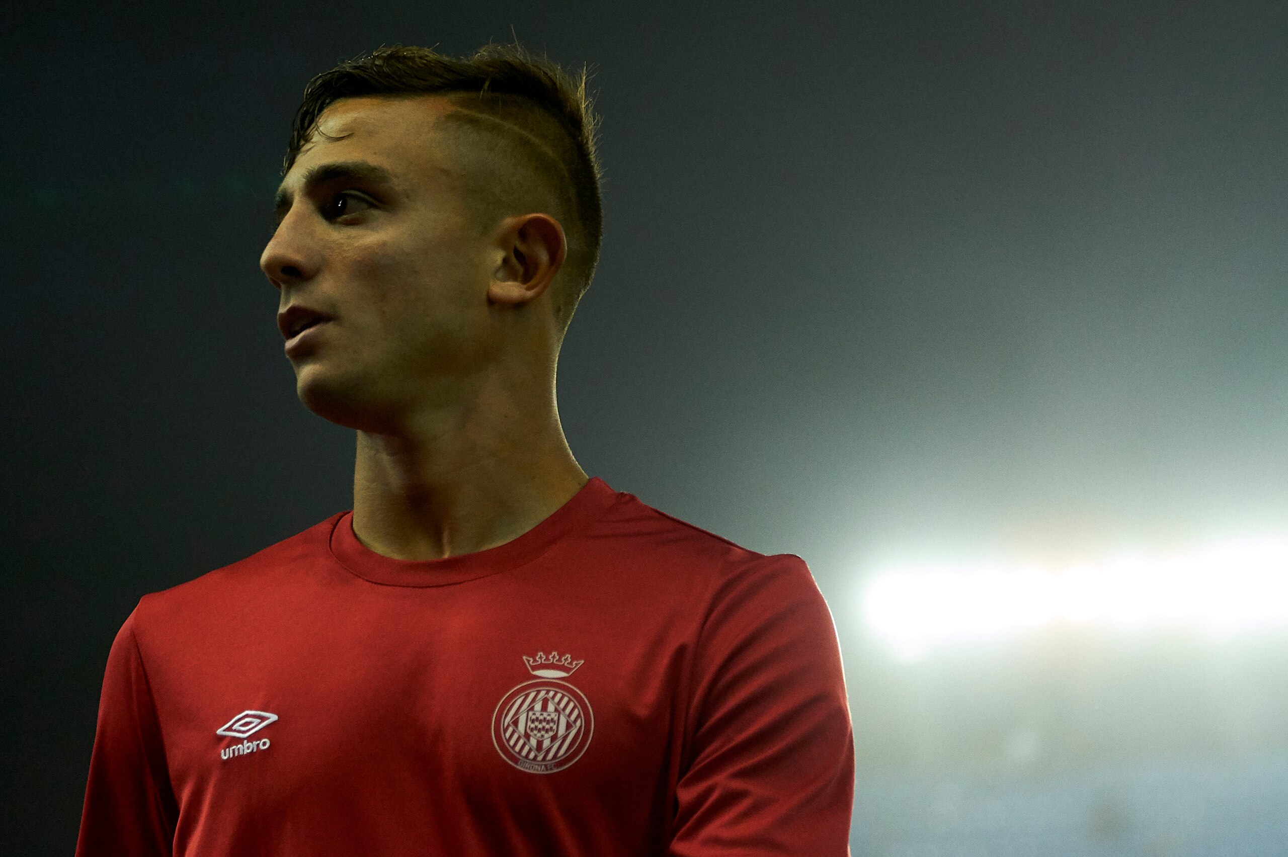 VIGO, SPAIN - SEPTEMBER 29: Pablo Maffeo of Girona FC looks on prior to the La Liga match between Celta de Vigo and Girona at Balaidos Stadium on September 29, 2017 in Vigo, Spain. (Photo by fotopress/Getty Images) VIGO, SPAIN - SEPTEMBER 29: Pablo Maffeo of Girona FC looks on prior to the La Liga match between Celta de Vigo and Girona at Balaidos Stadium on September 29, 2017 in Vigo, Spain. (Photo by fotopress/Getty Images)