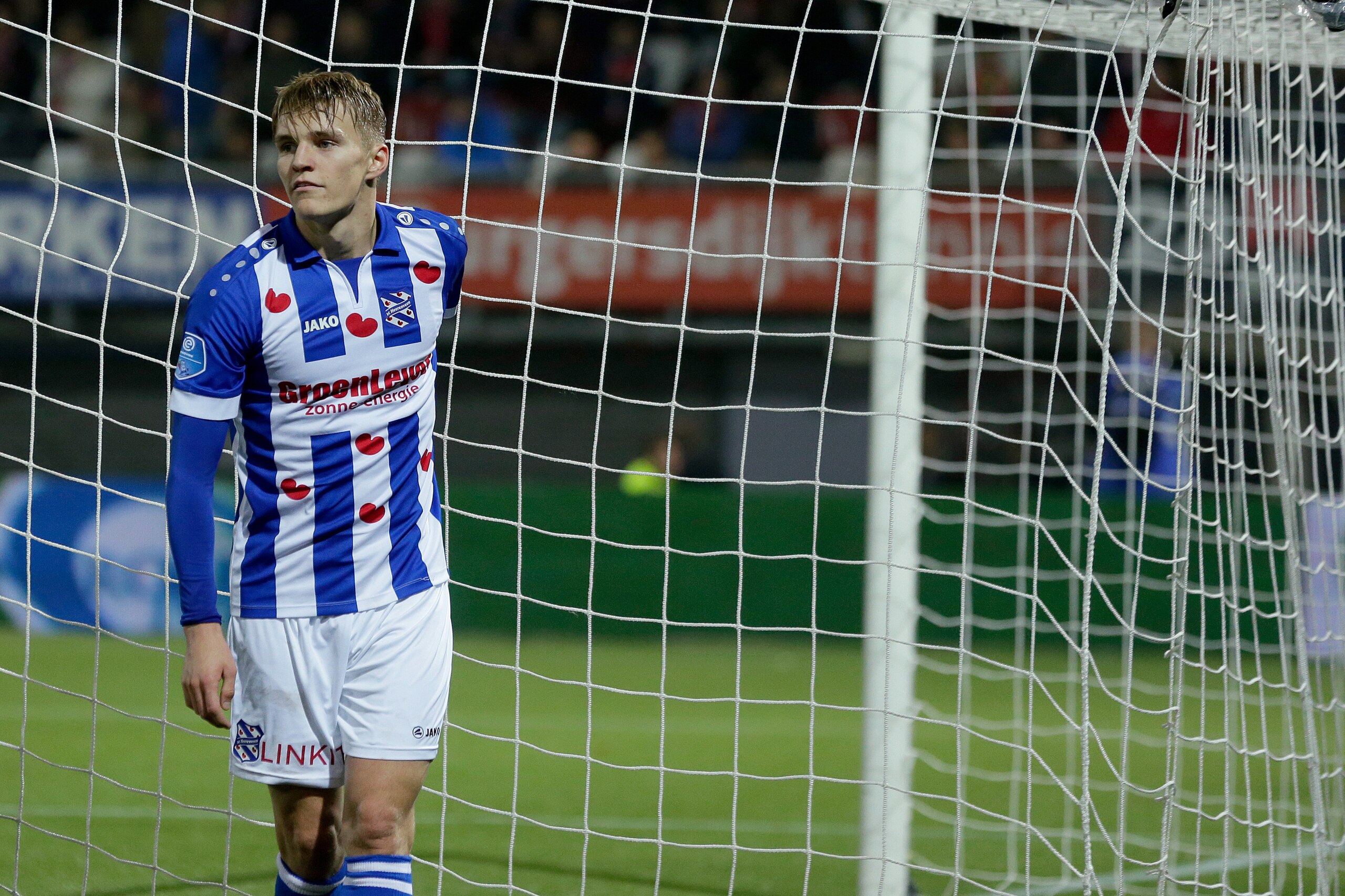 ROTTERDAM, NETHERLANDS - NOVEMBER 3: Martin Odegaard of SC Heerenveen during the Dutch Eredivisie  match between Sparta v SC Heerenveen at the Sparta Stadium Het Kasteel on November 3, 2017 in Rotterdam Netherlands (Photo by Laurens Lindhout/Soccrates/Get