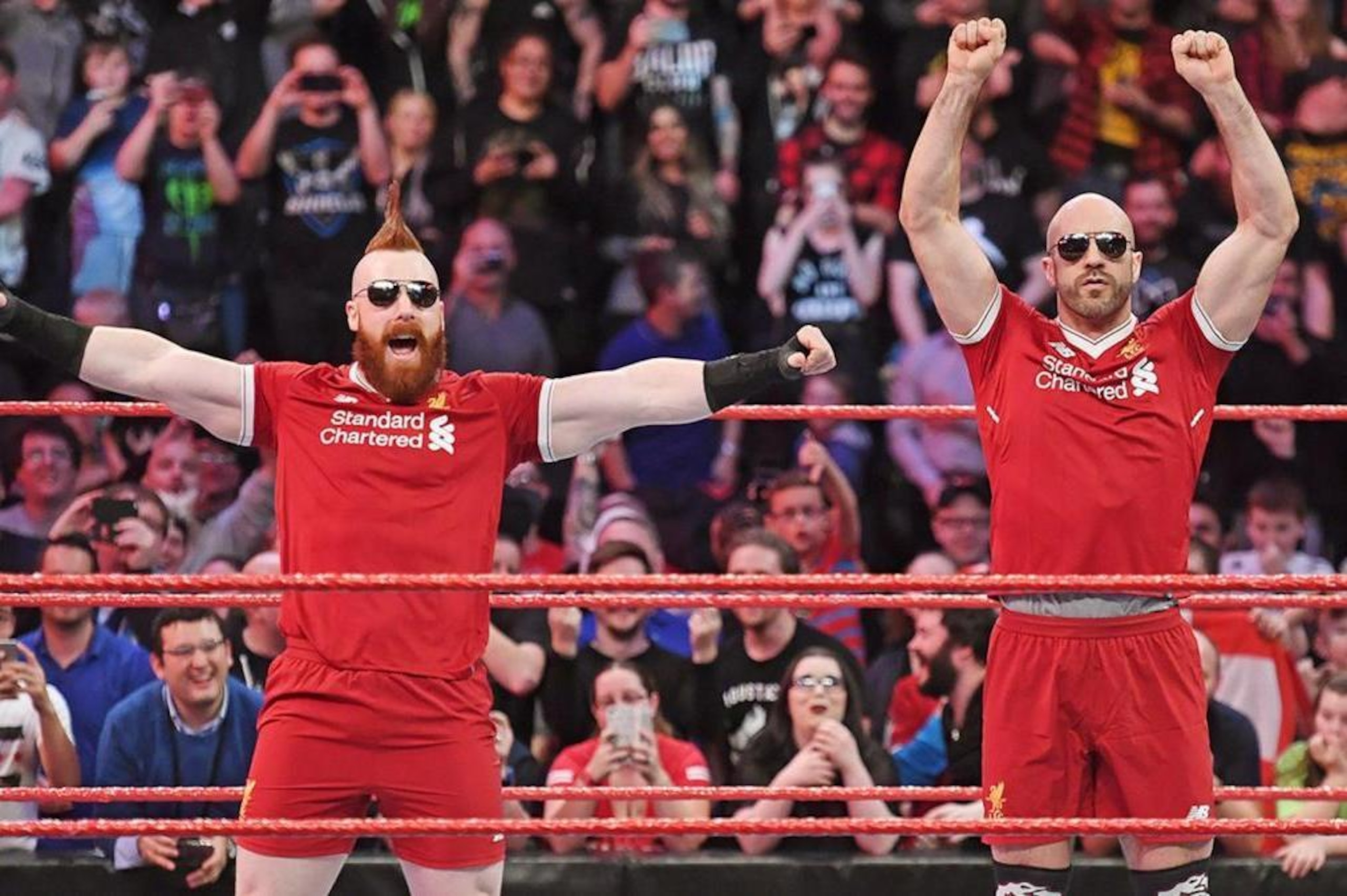 Sheamus and Cesaro captured the Raw Tag Team Championship for the third time.