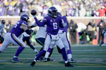 Teddy Bridgewater hasn't played since going 17-of-24 for 146 passing yards in the Vikings' 10-9 playoff loss to the Seahawks in January 2016.