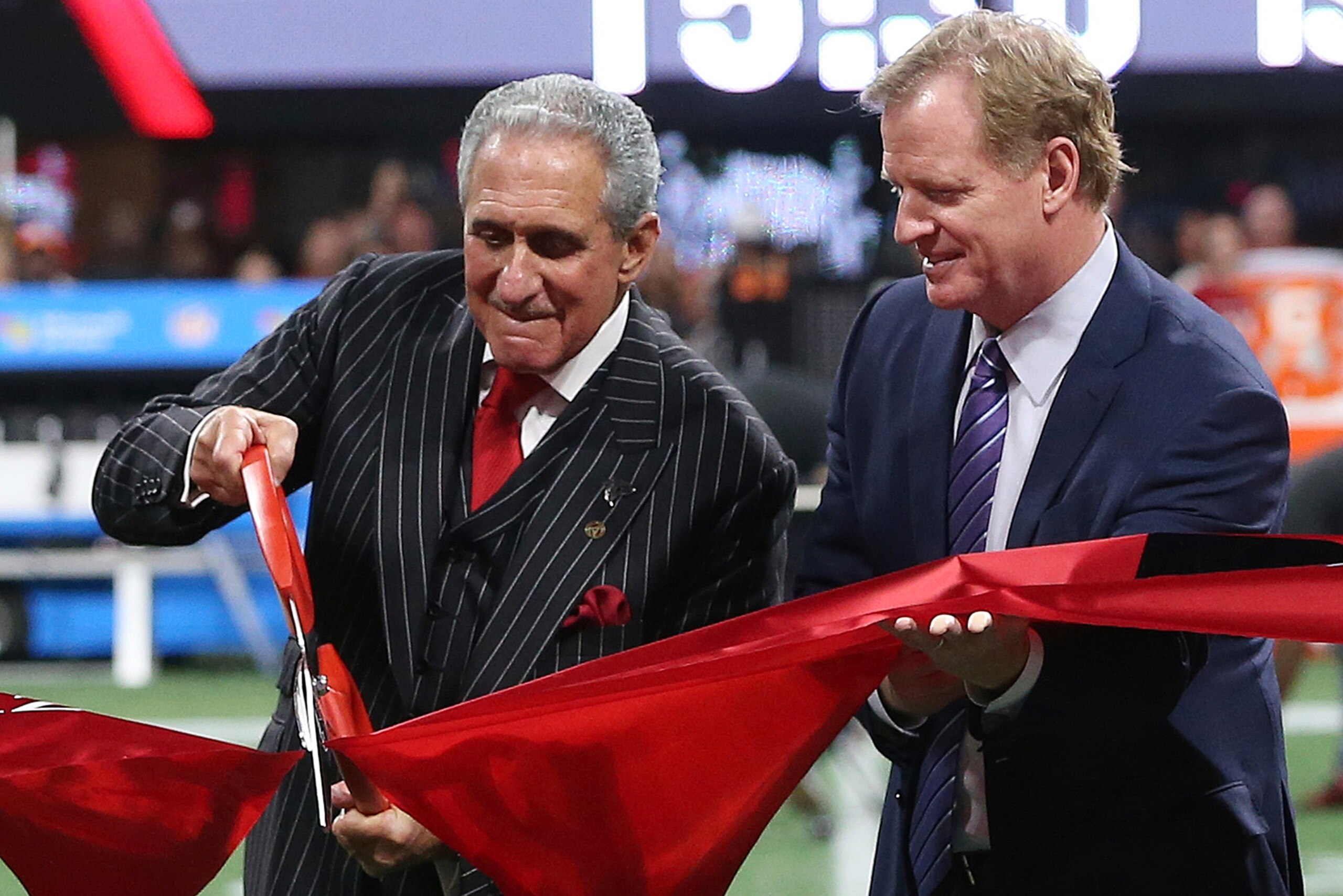 Falcons owner Arthur Blank leads the NFL's Compensation Committee. Falcons owner Arthur Blank leads the NFL's Compensation Committee.