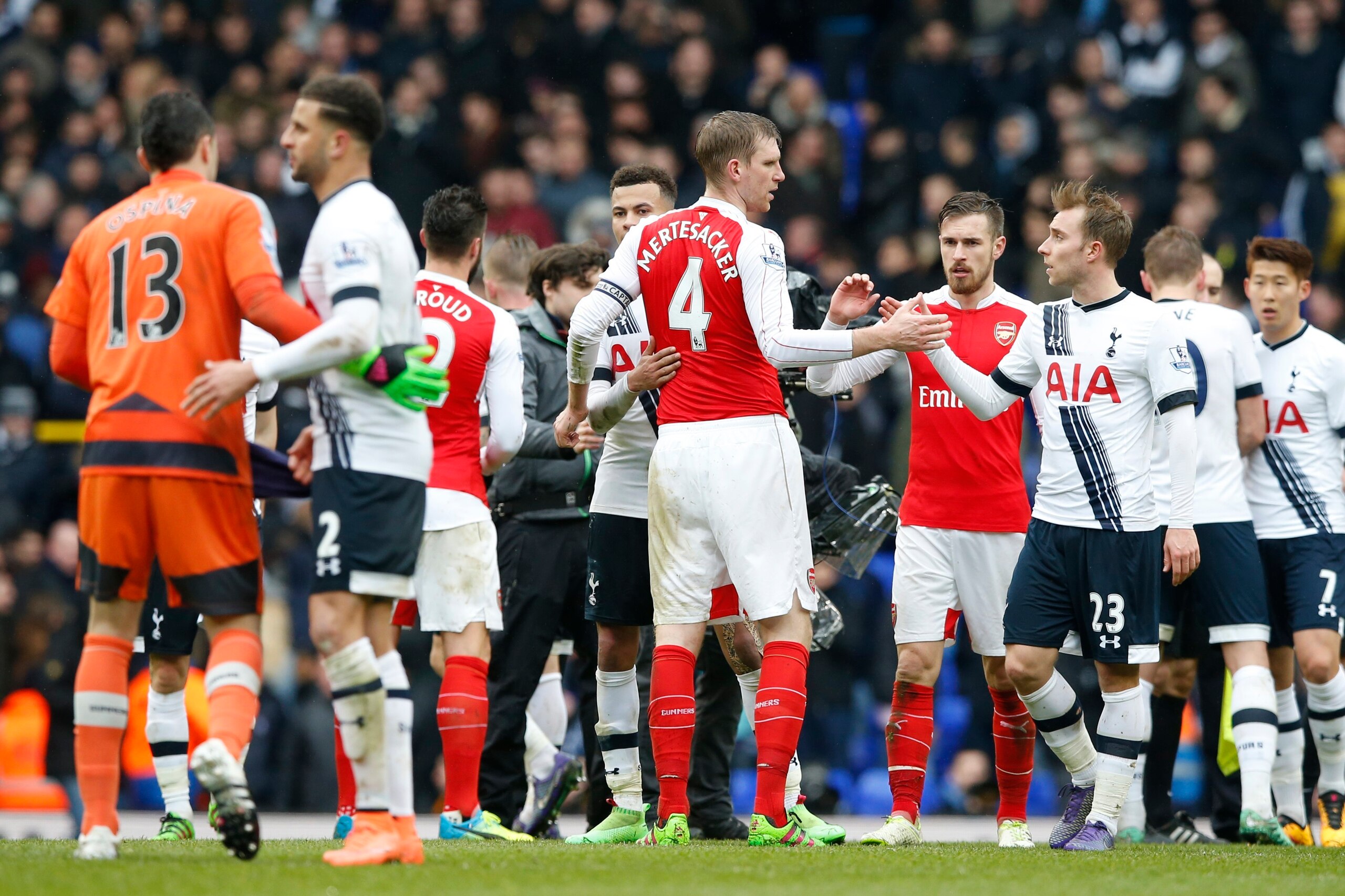 What will the mood be at full-time at the Emirates Stadium?
