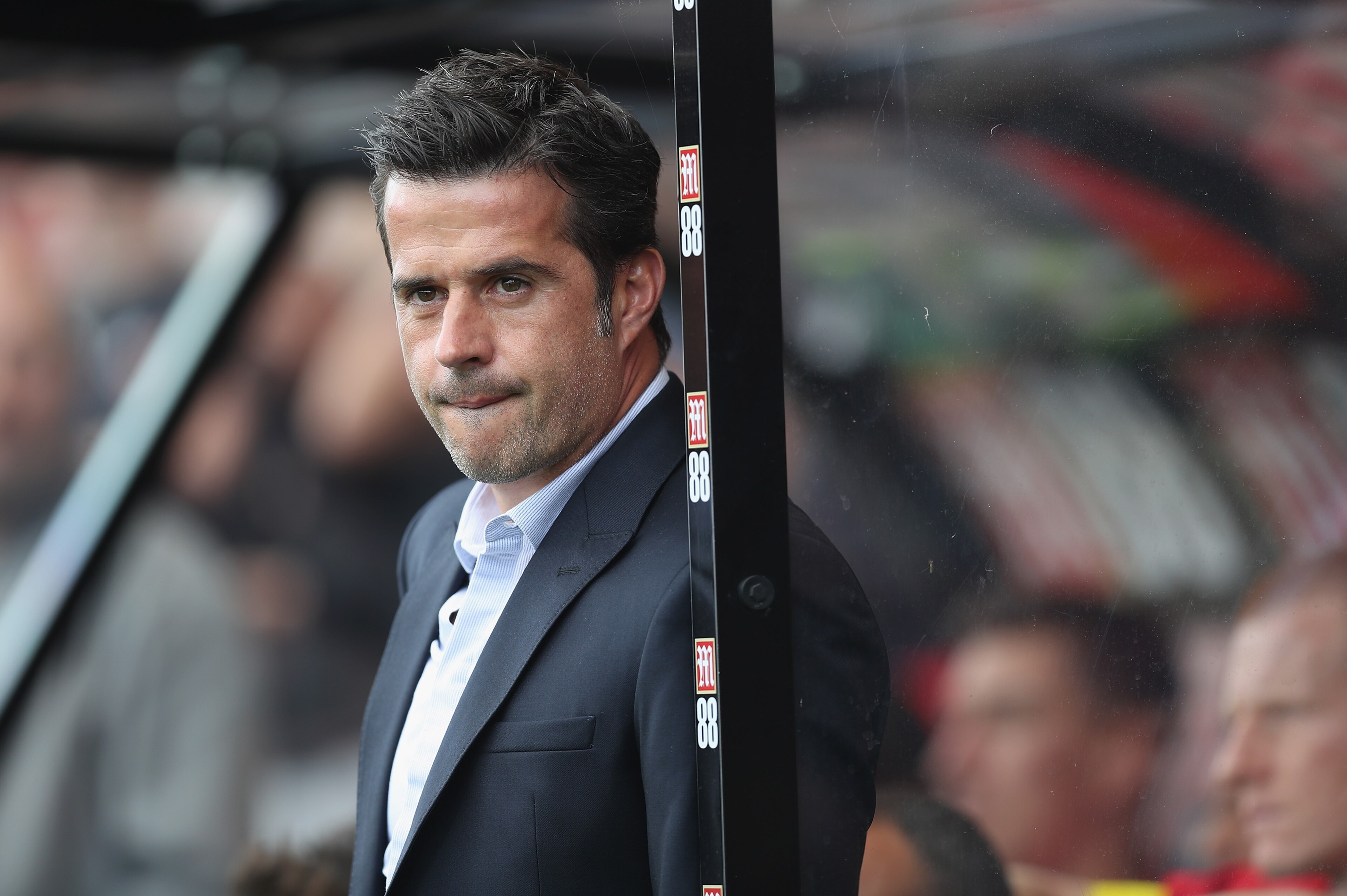 BOURNEMOUTH, ENGLAND - AUGUST 19:  Marco Silva, Manager of Watford looks in tought during the Premier League match between AFC Bournemouth and Watford  at Vitality Stadium on August 19, 2017 in Bournemouth, England.  (Photo by Christopher Lee/Getty Images
