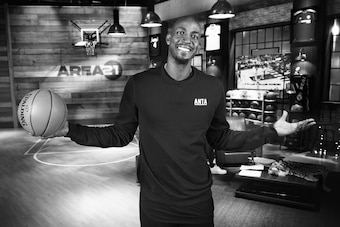 “I reached out to Kap—just having him on would give a platform,” Garnett says. “Obviously, he has to live through being himself every day, and I'm sure that's a challenge.”