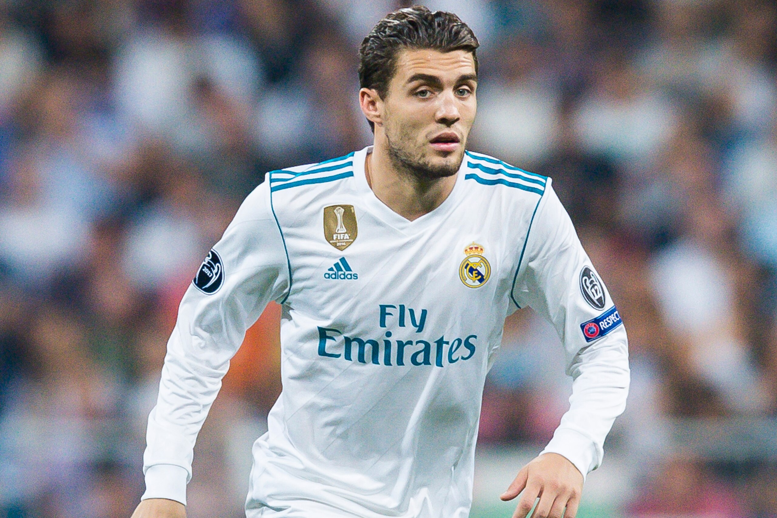 MADRID, SPAIN - SEPTEMBER 13: Mateo Kovacic of Real Madrid in action during the UEFA Champions League 2017-18 match between Real Madrid and APOEL FC at Estadio Santiago Bernabeu on 13 September 2017 in Madrid, Spain. (Photo by Power Sport Images/Getty Ima