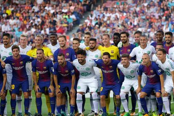 Chapecoense played Barcelona in a friendly.