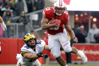 Star freshman running back Jonathan Taylor is Wisconsin's best offensive player.