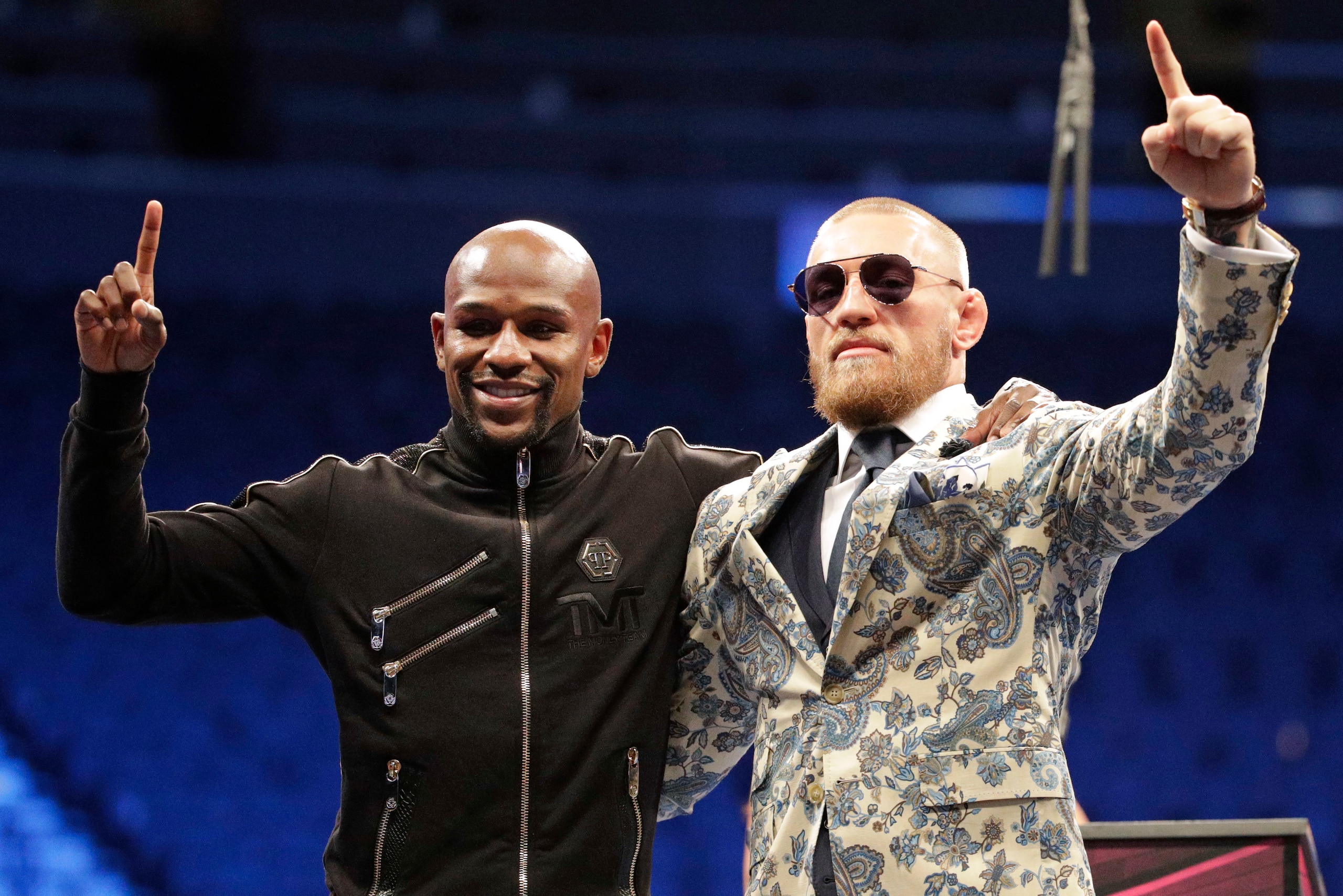 Mayweather beat McGregor with a stoppage in the 10th round.