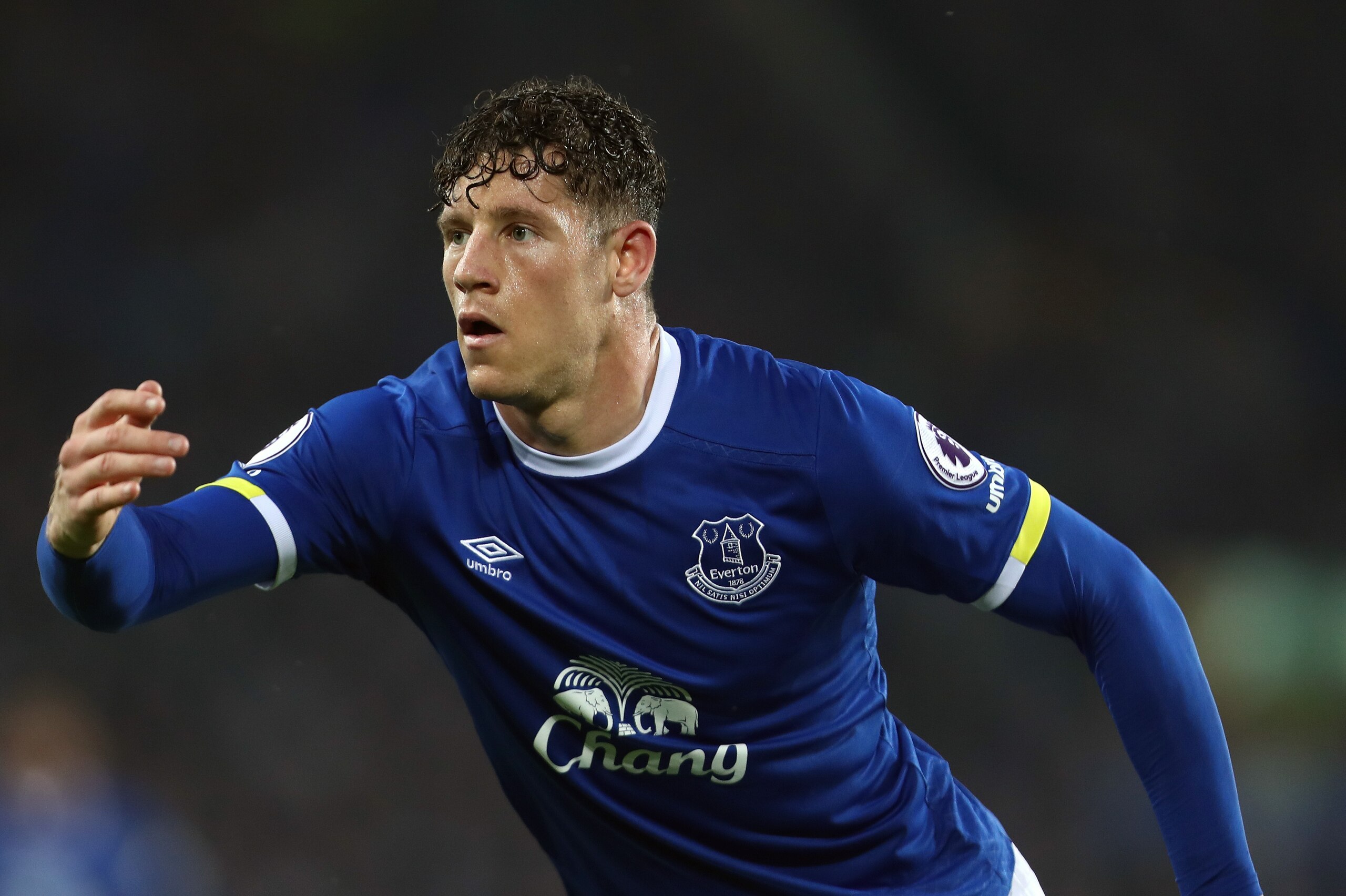 LIVERPOOL, ENGLAND - MAY 12: Ross Barkley of Everton during the Premier League match between Everton and Watford at Goodison Park on May 12, 2017 in Liverpool, England. (Photo by James Baylis - AMA/Getty Images)