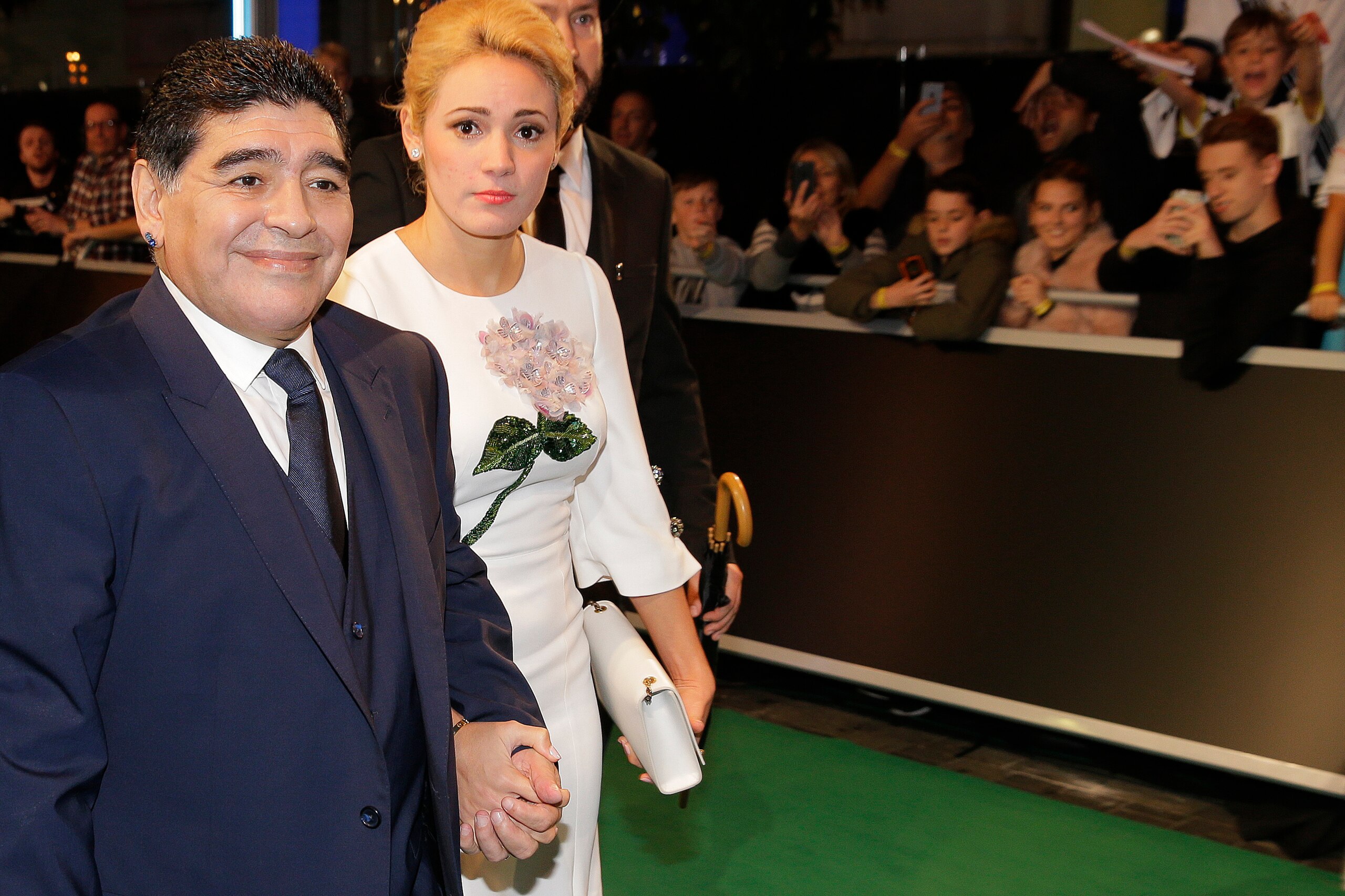 Maradona will assists with the draw.