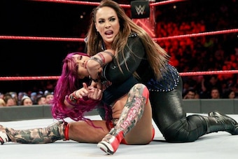 Sasha Banks vs. Nia Jax has been a familiar sight on Raw.