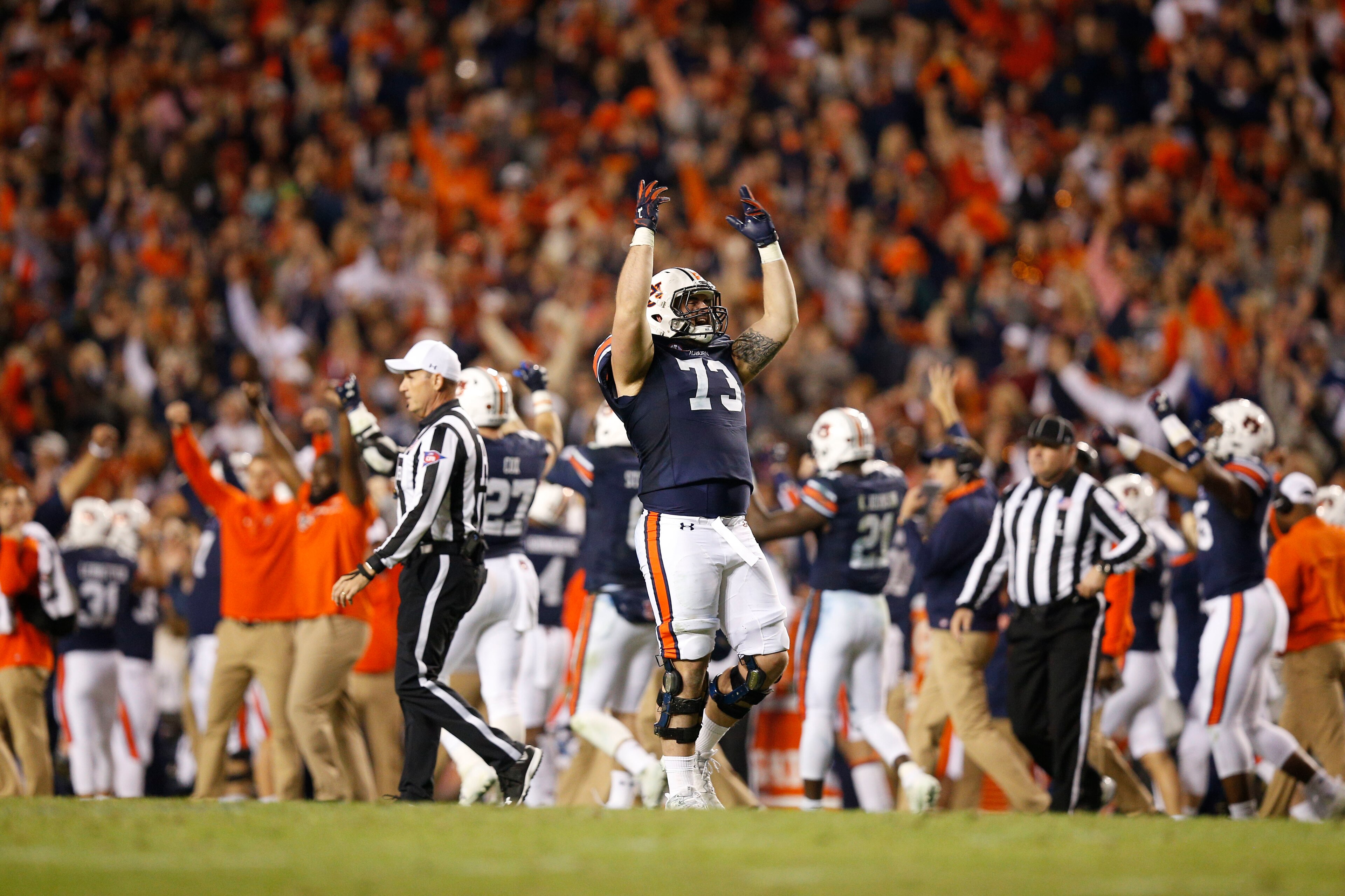Auburn took advantage of every little mistake Alabama uncharacteristically committed and muddied the playoff picture. Auburn took advantage of every little mistake Alabama uncharacteristically committed and muddied the playoff picture.