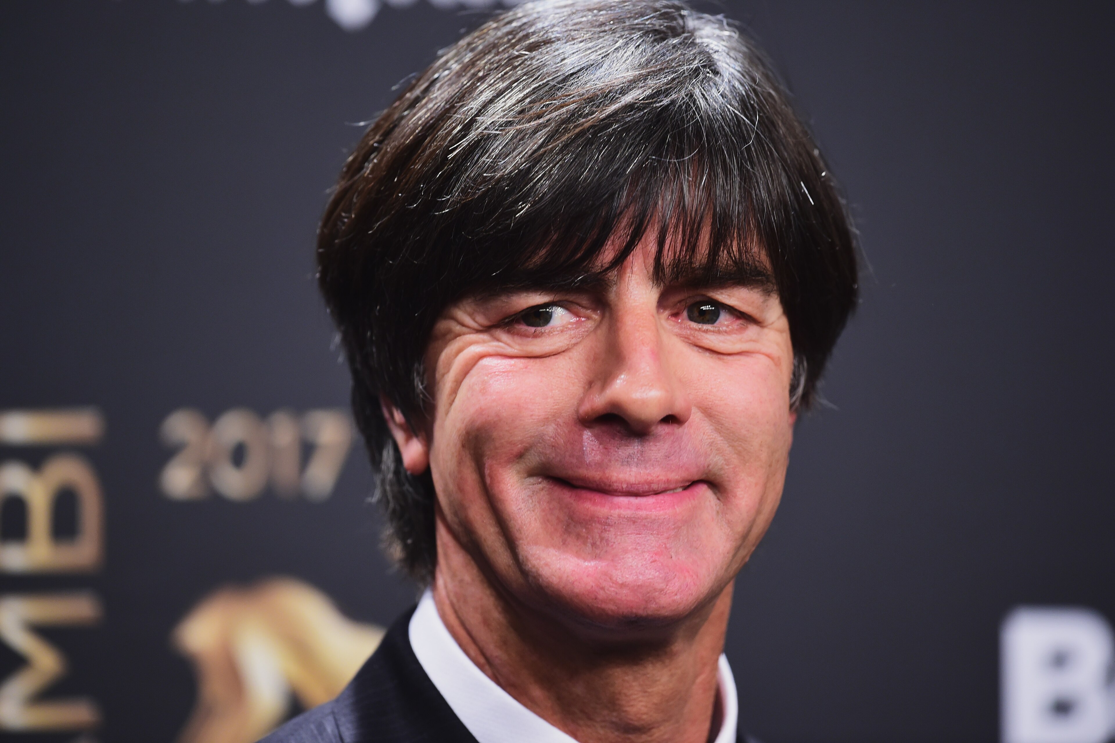 BERLIN, GERMANY - NOVEMBER 16:  Joachim Loew arrives at the Bambi Awards 2017 at Stage Theater on November 16, 2017 in Berlin, Germany.  (Photo by Alexander Koerner/Getty Images)